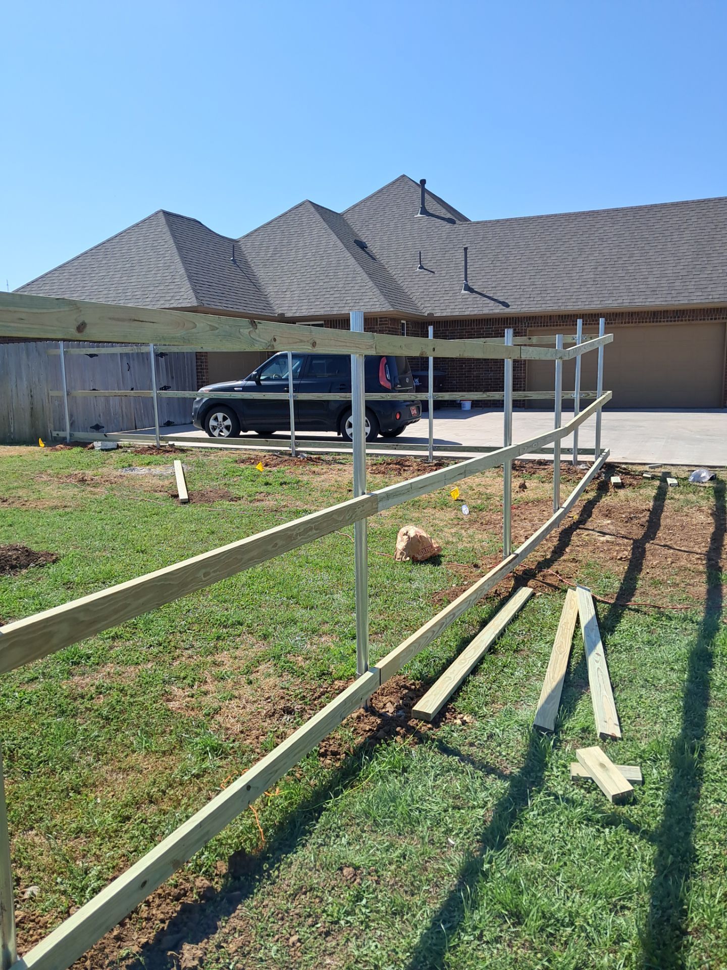 Fence Work by Clays Services Inc