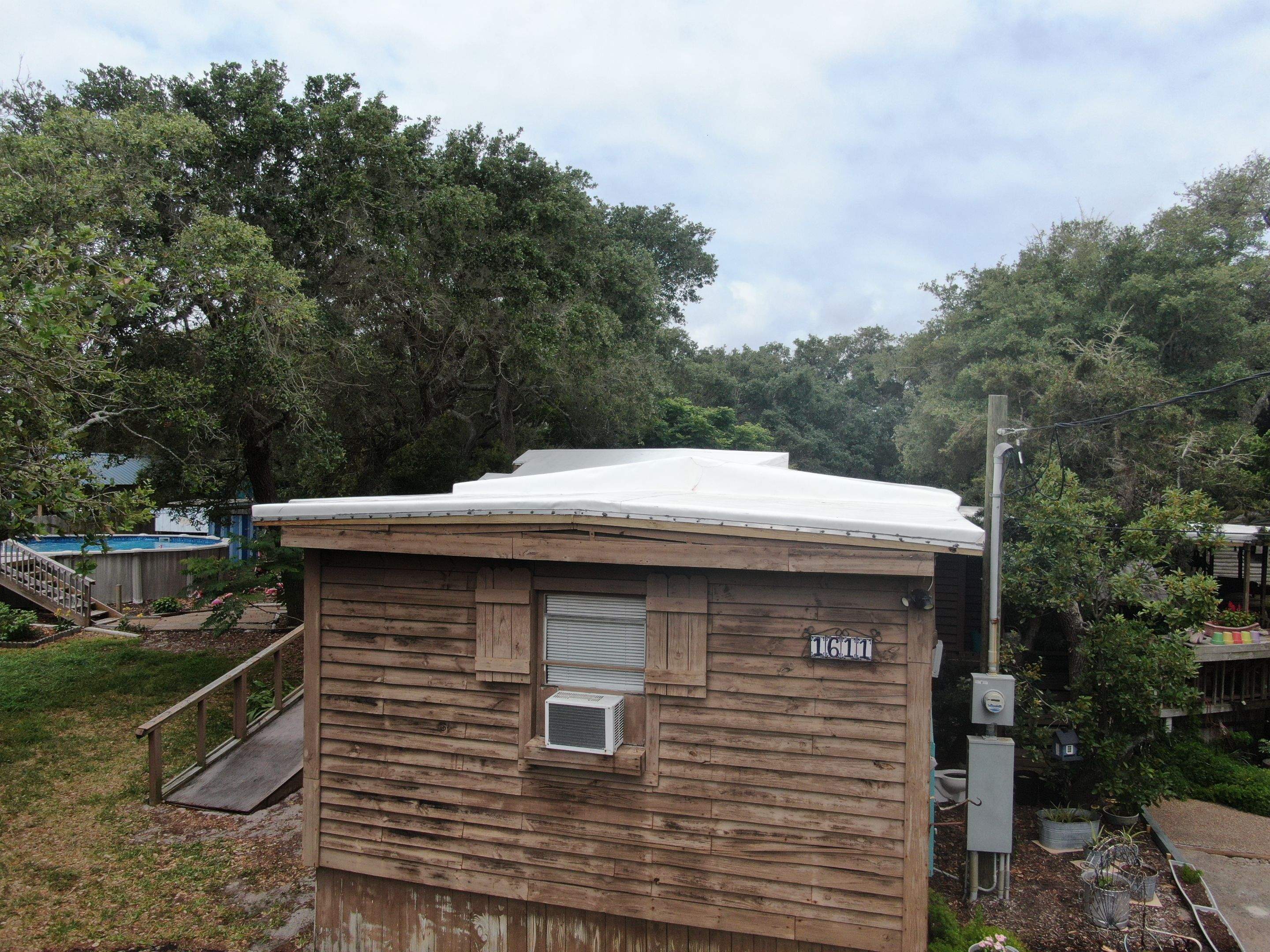 Cartoon Roof turned TPO Elegant by Bayfront Roofing and Construction