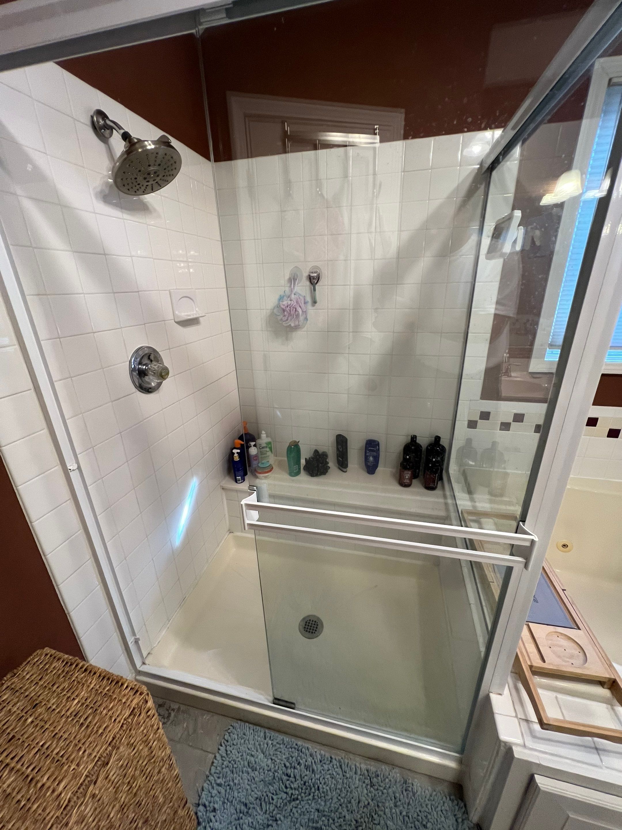Beautiful use of many materials by The Shower Company