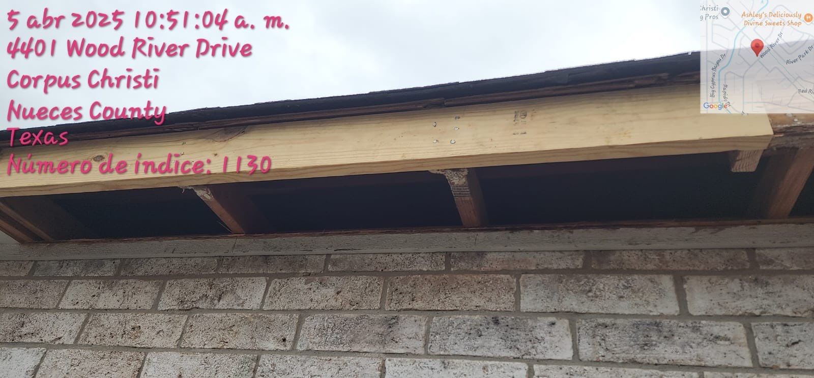 Run down on River Drive by Bayfront Roofing and Construction