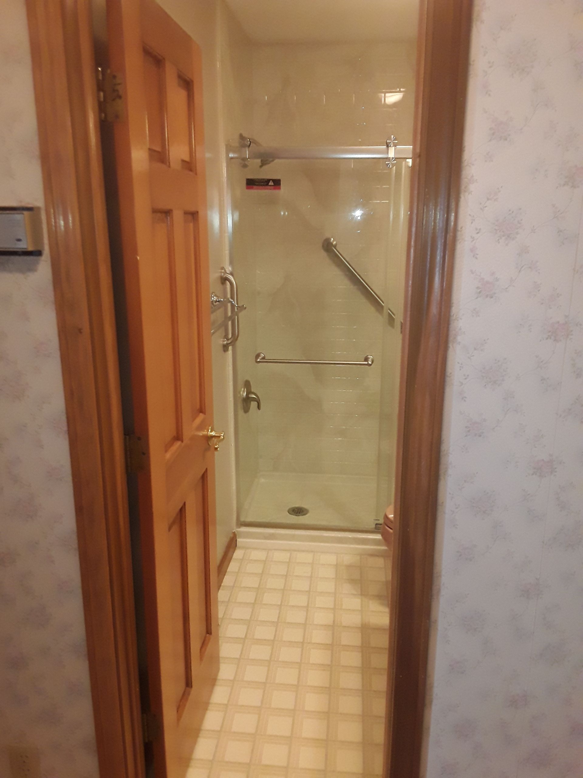 Tub to Shower Conversion using BCI Acrylic Shower System by Secure Construction Company Inc