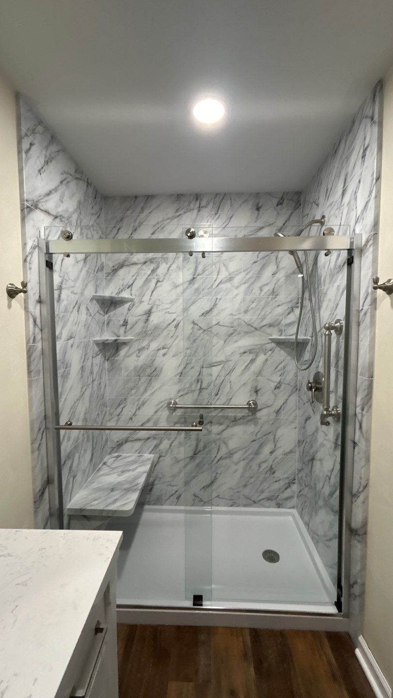 Shower Conversion by BathPlanet SW Virginia
