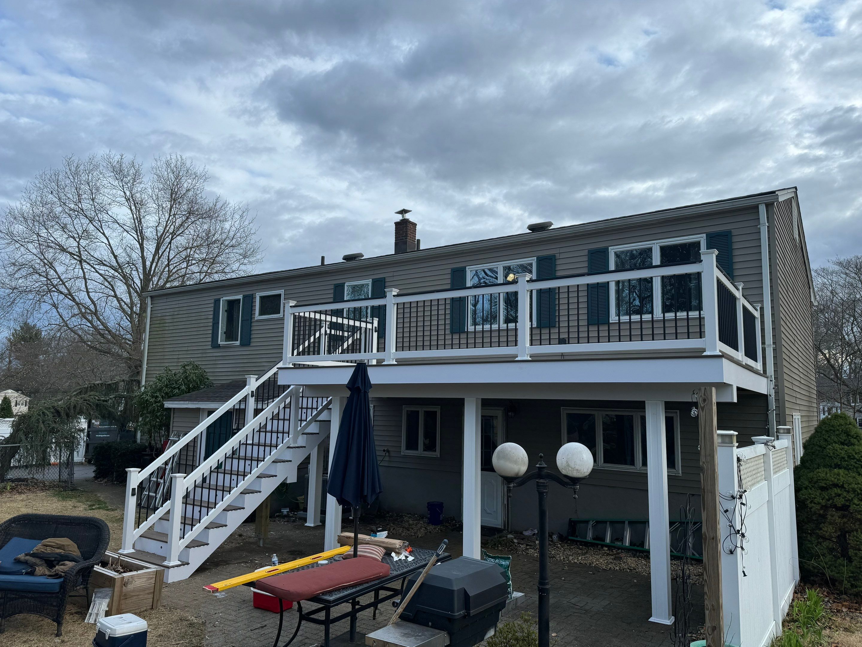New deck in Middletown by deck guardian