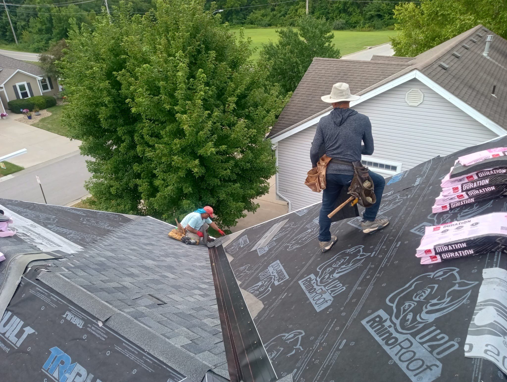 Residential Roofing Installation using OC Duration  by EEC  Windows, Siding & Roofing 