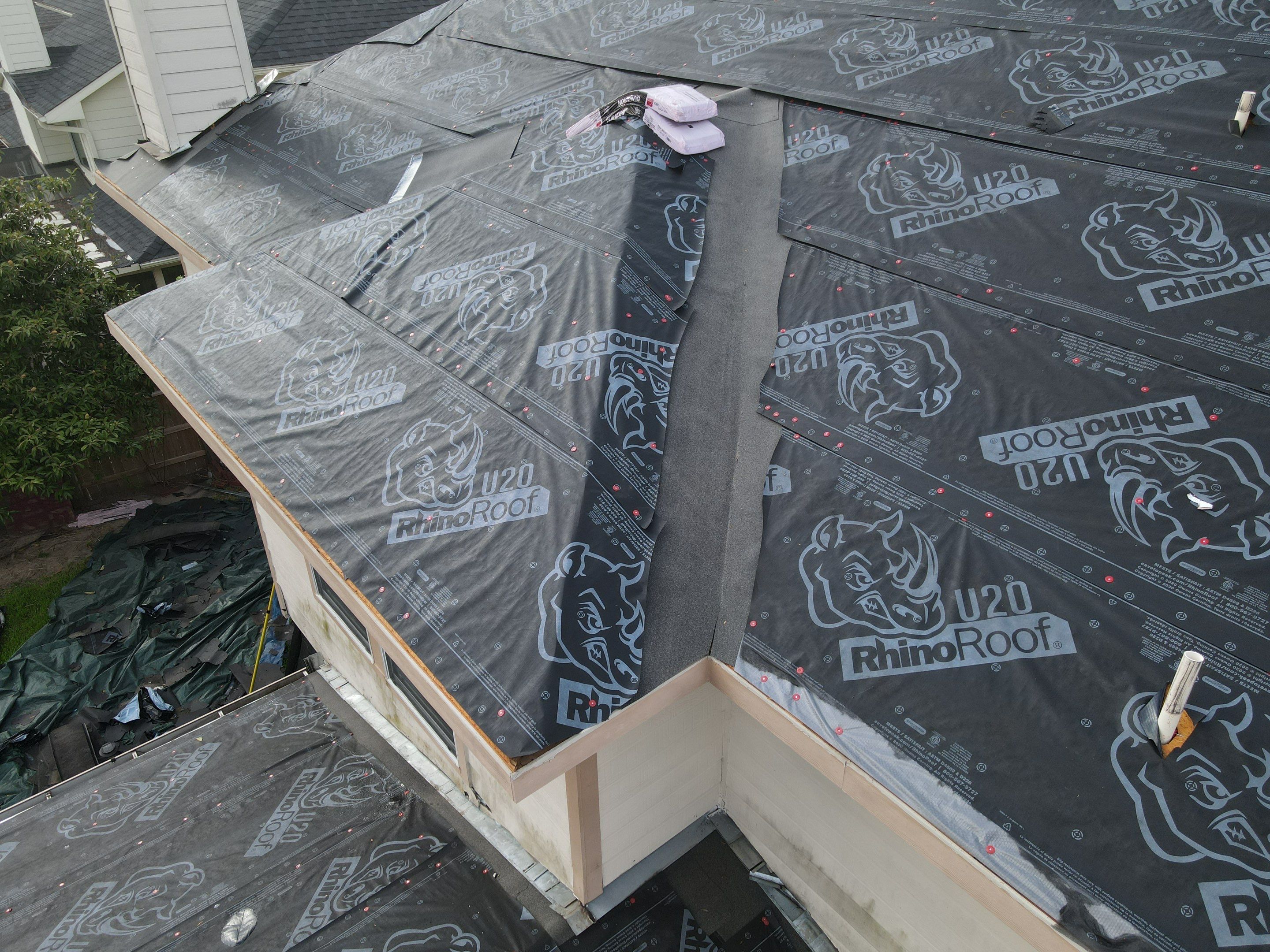Residential Roofing Installation using Owen's Corning by Roof Concepts Construction
