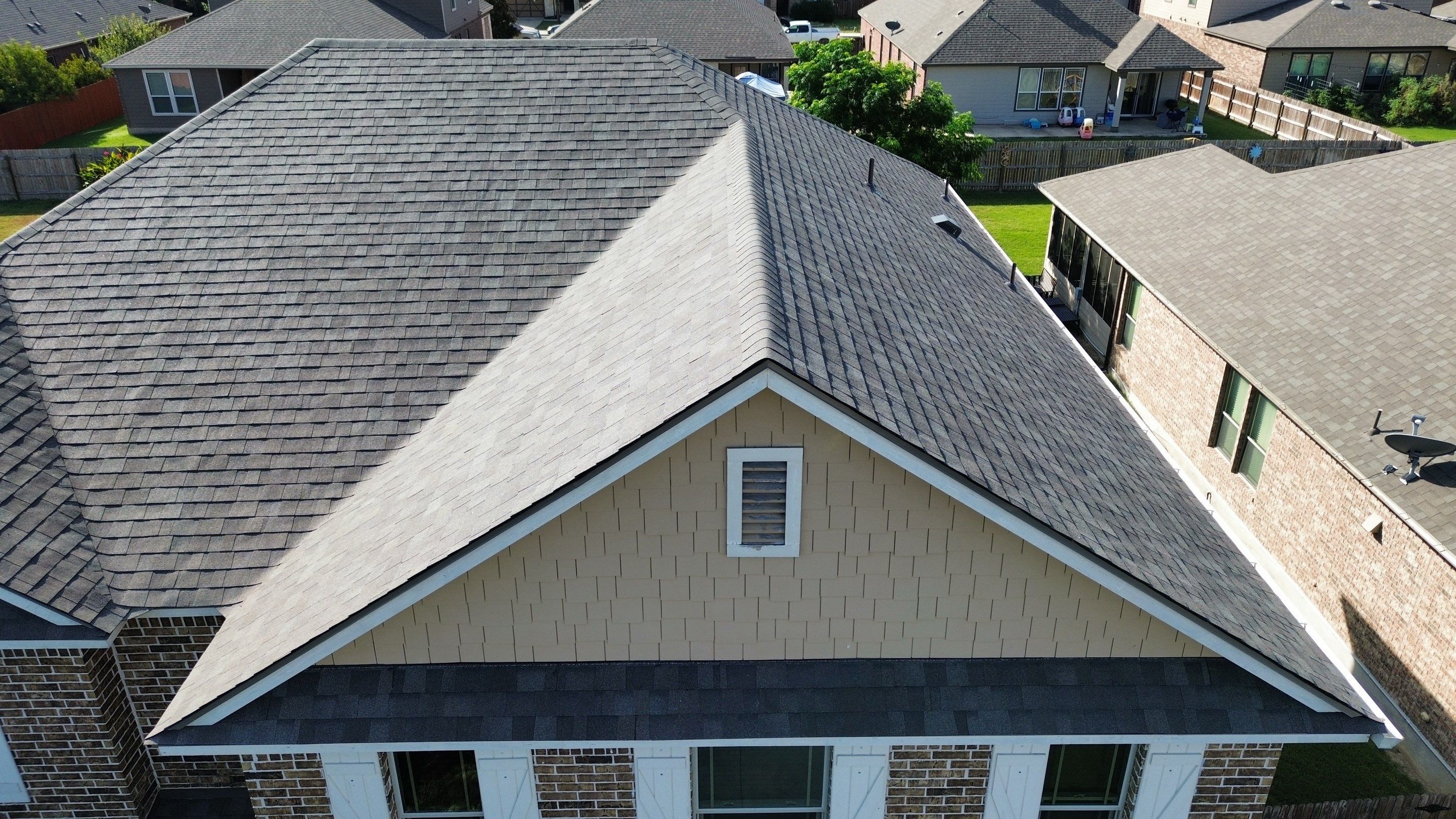 Residential Roof Replacement – Owens Corning Oakridge Driftwood in Georgetown, TX by Kstylez Roofing & Construction
