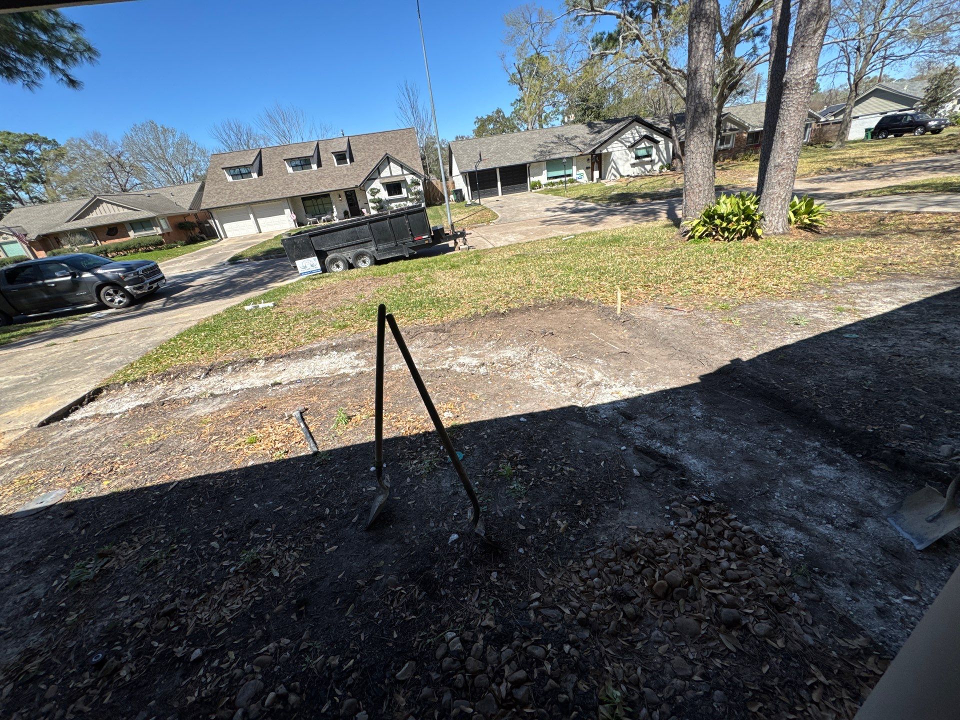 🌿 Jackie’s Outdoor Transformation — Drainage, Flagstone & Full Restoration by Texas Urban Elements