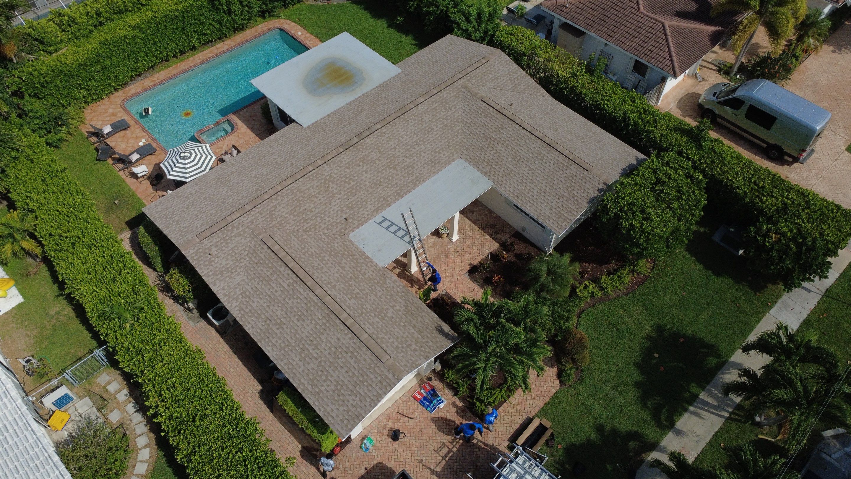 Residential Roofing Installation using GAF by BLUES BROTHERS ROOFING