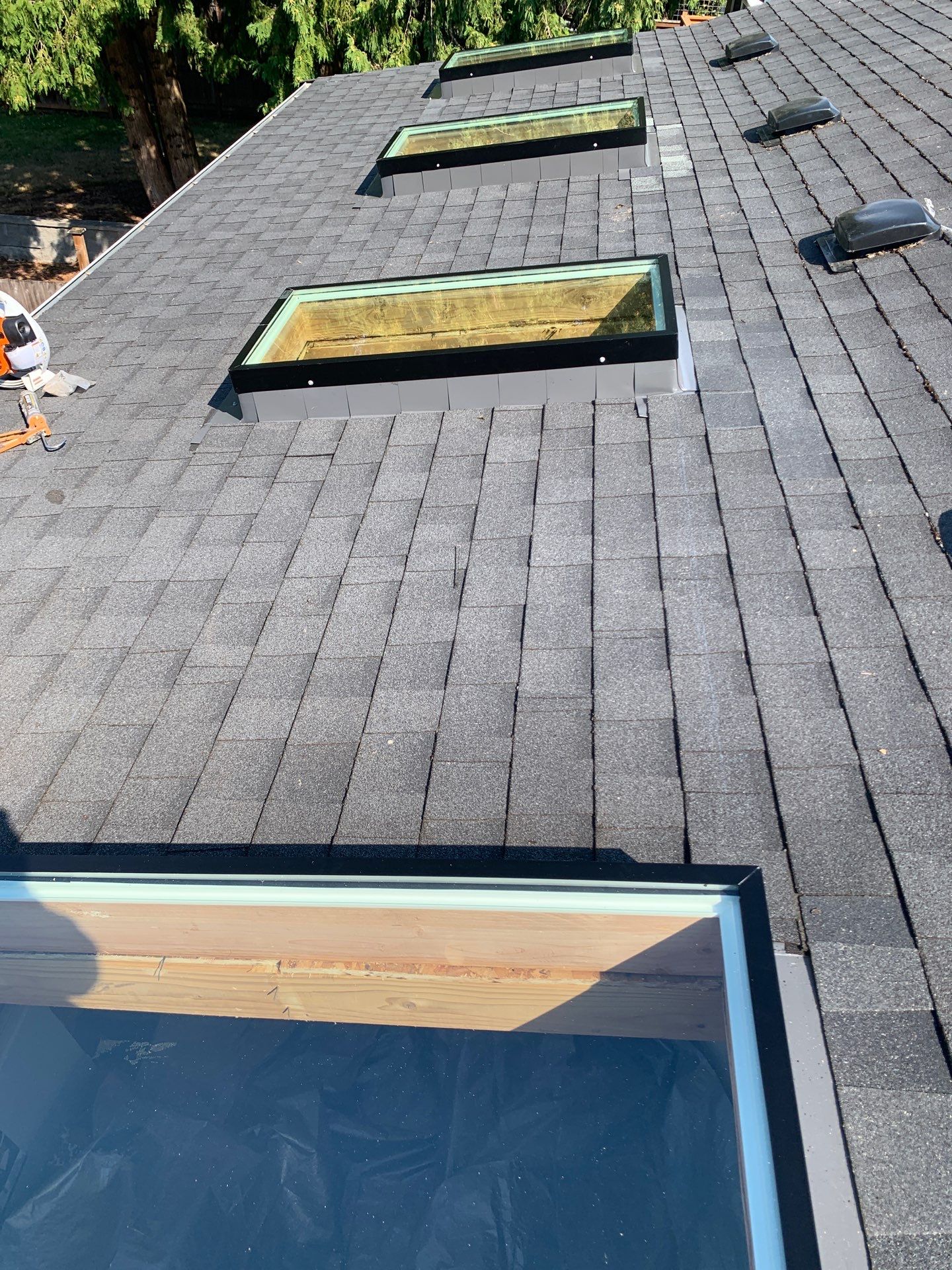 Skylight Project in Seattle by Fred Meyer Roofing