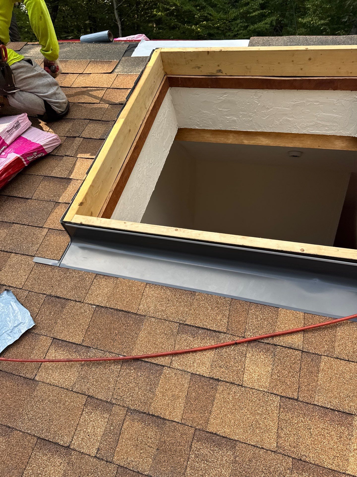 Roof Replacement & Skylight Installation in Bedford, MA by Mighty Dog Roofing of Greater Middlesex County