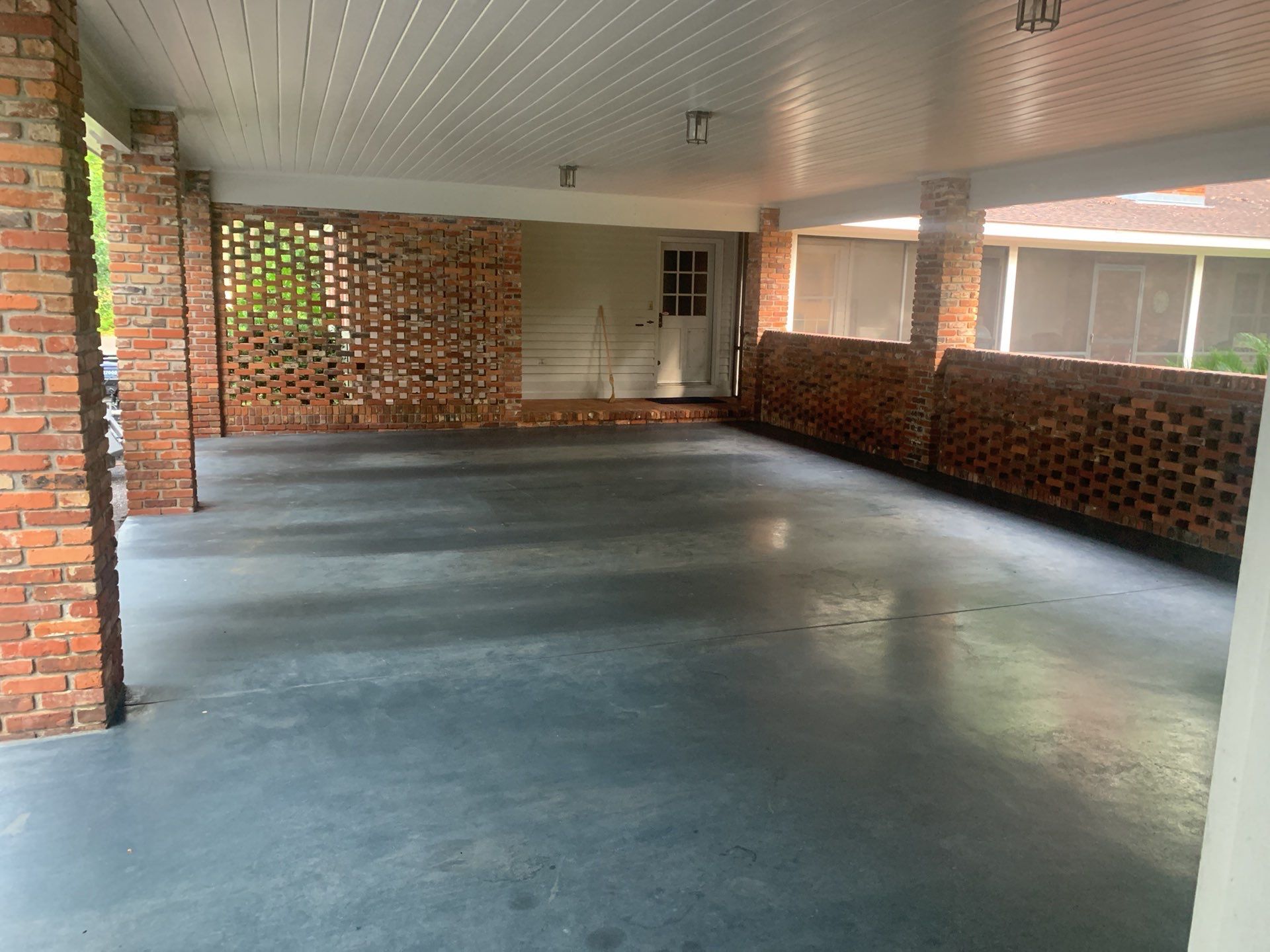 Silver Creek Carport by Deese Elite Concrete Coatings