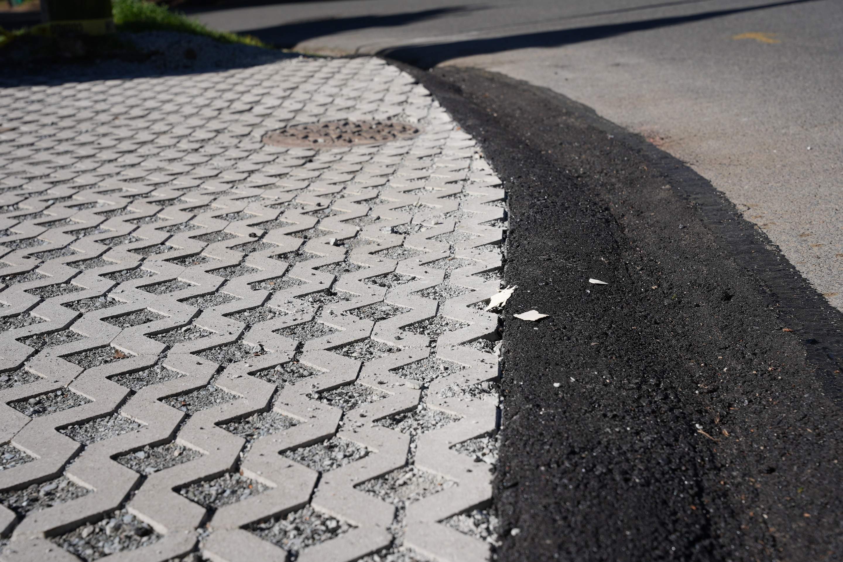 Russell | Turfstone Pavers Driveway  by Jireh Asphalt & Concrete Inc 