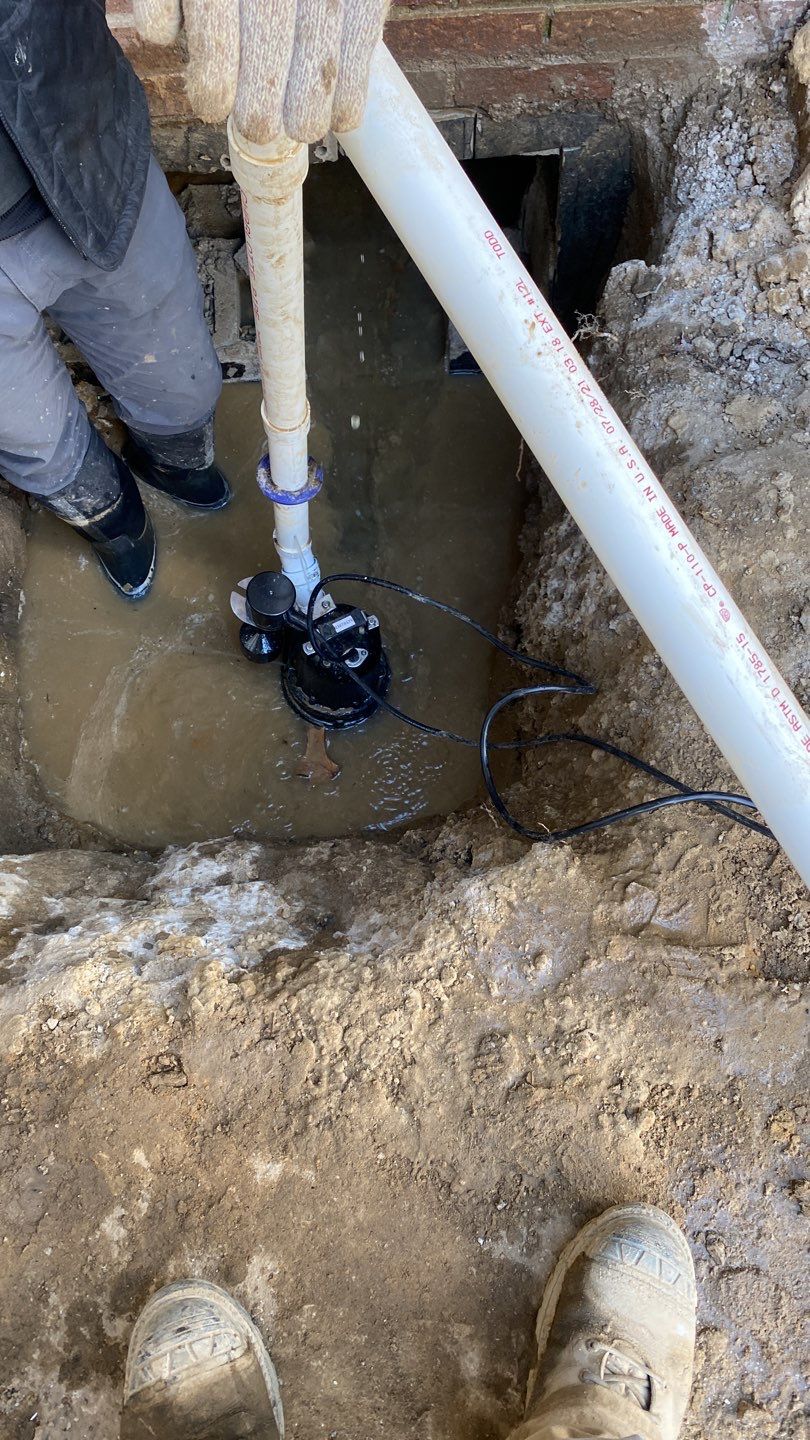 WE ARE SWIMMING IN THIS CRAWLSPACE by Toledo Basement Repair
