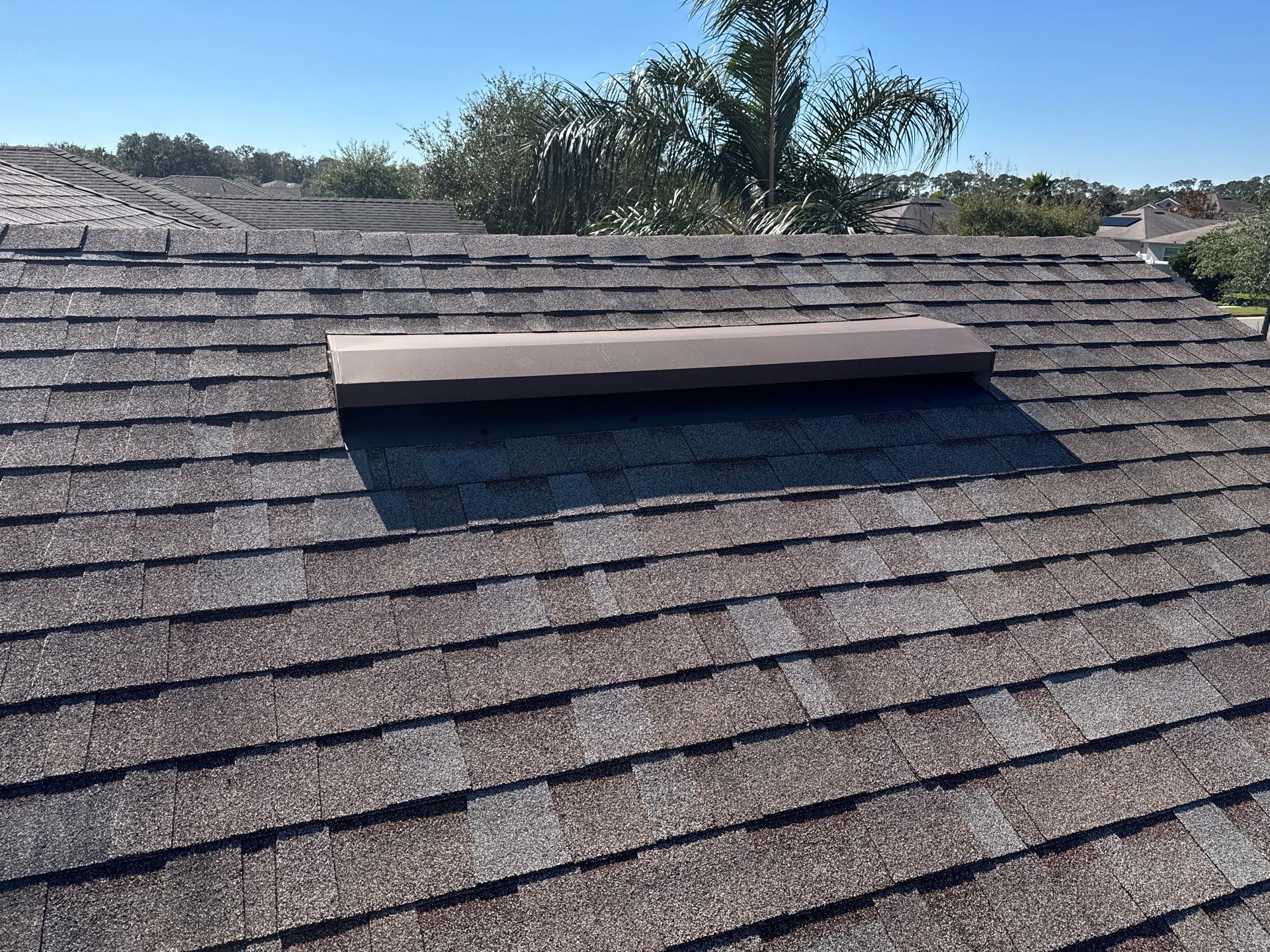 Complete Residential Roof Replacement in Port Orange Featuring Burnt Hickory Shingles by Pinnacle Roofing Group