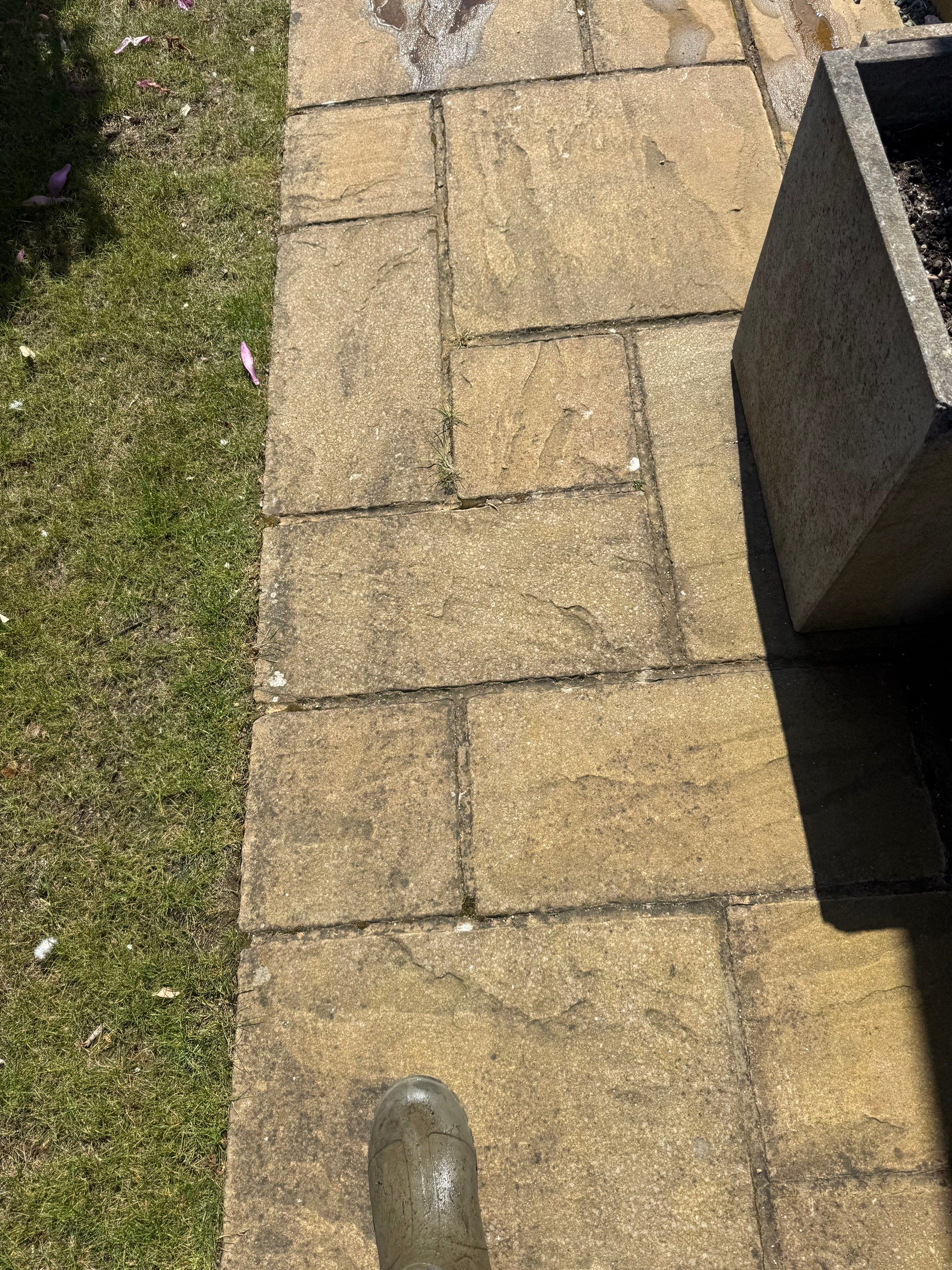 Patio and Pagola clean by Ges Exterior Cleaning ltd