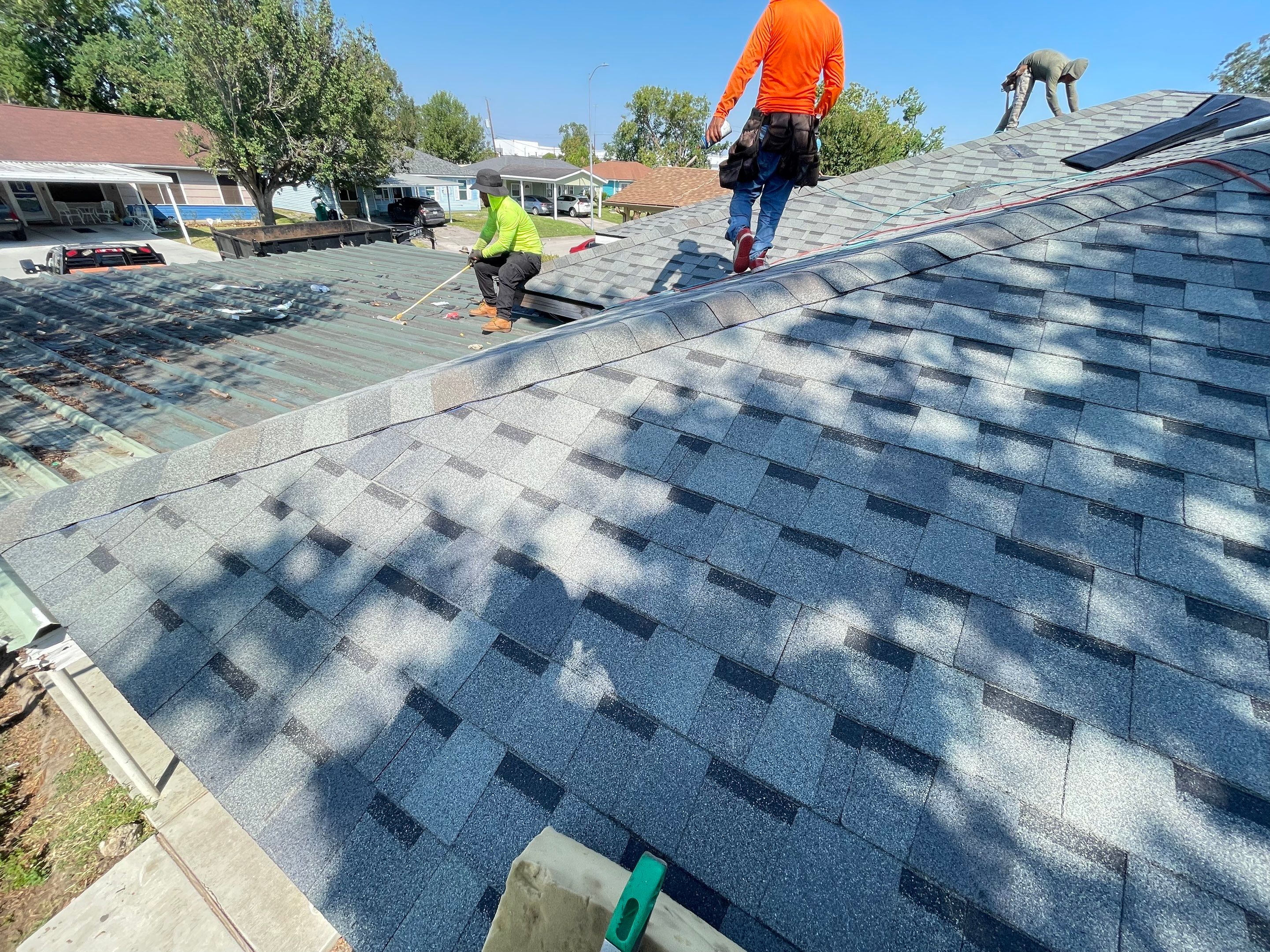 Residential Roofing Installation using Atlas Pinnacle® Pristine Pewter by CAP Roofing and Construction LLC
