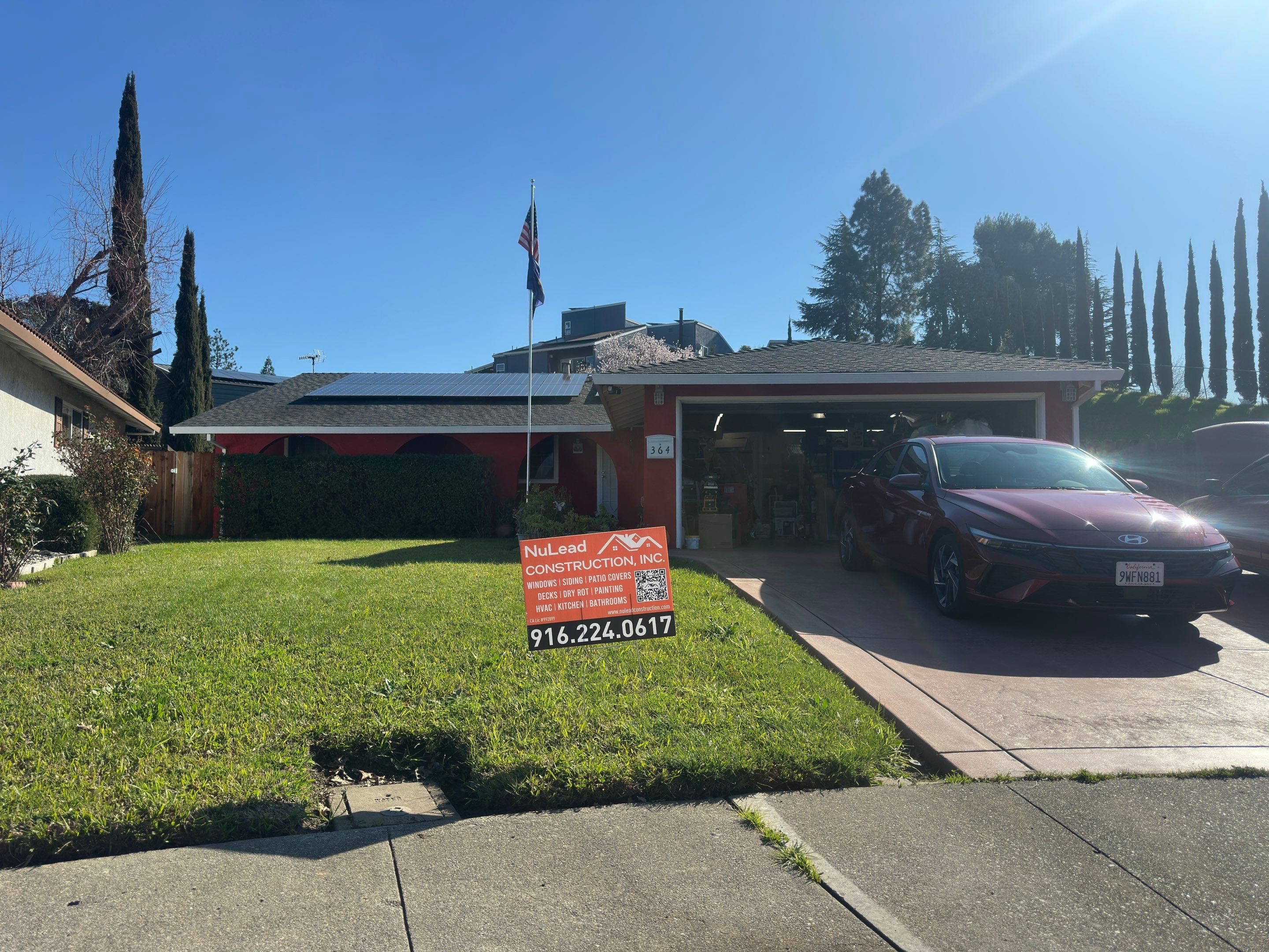 Project in Fairfield by NuLead Construction Inc