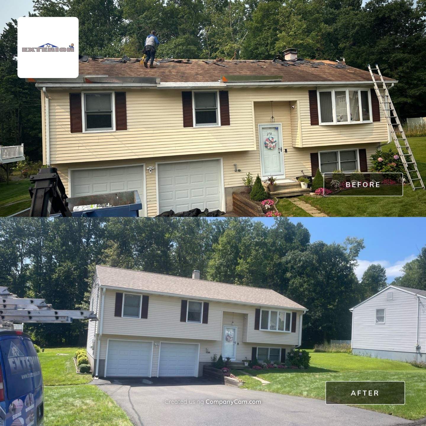 Residential Roofing Installation using Owens Corning TruDefinition Duration - Sand Castle by A Plus Exterior