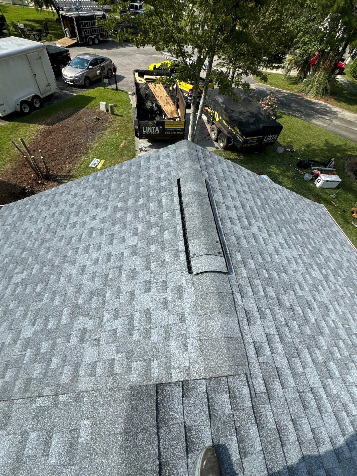 GAF HDZ - Oyster Grey by Linta Roofing
