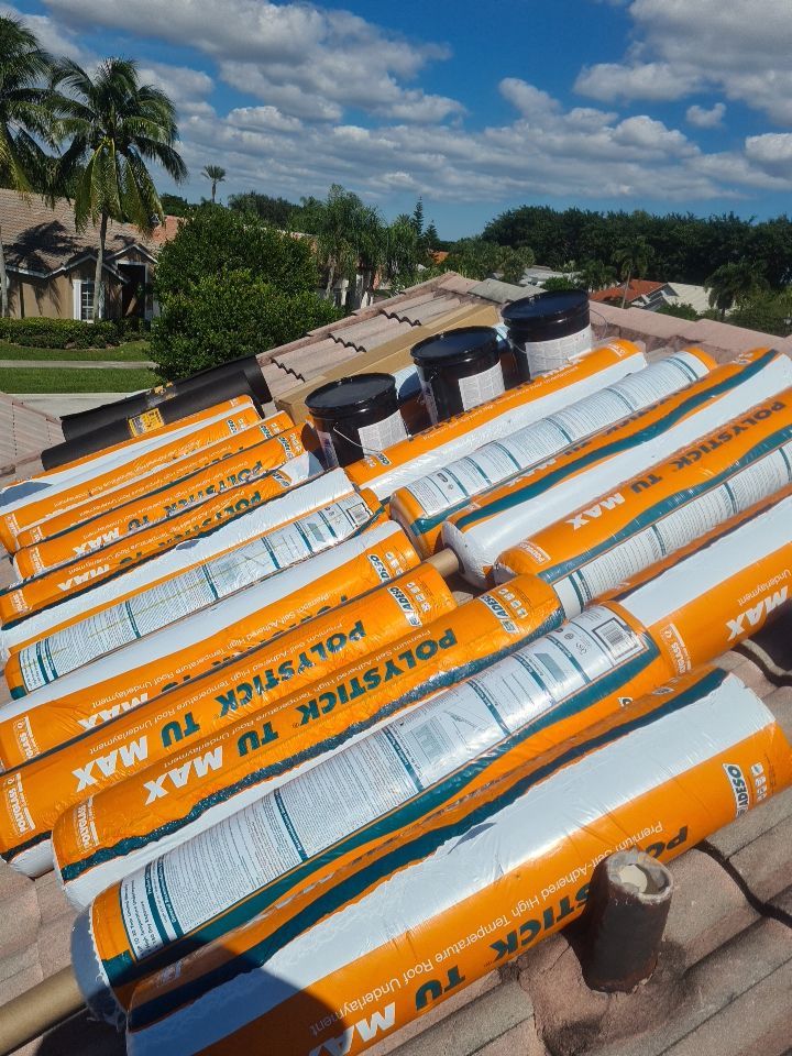 Residential Roofing Installation using Eagle Roofing Tile by BLUES BROTHERS ROOFING