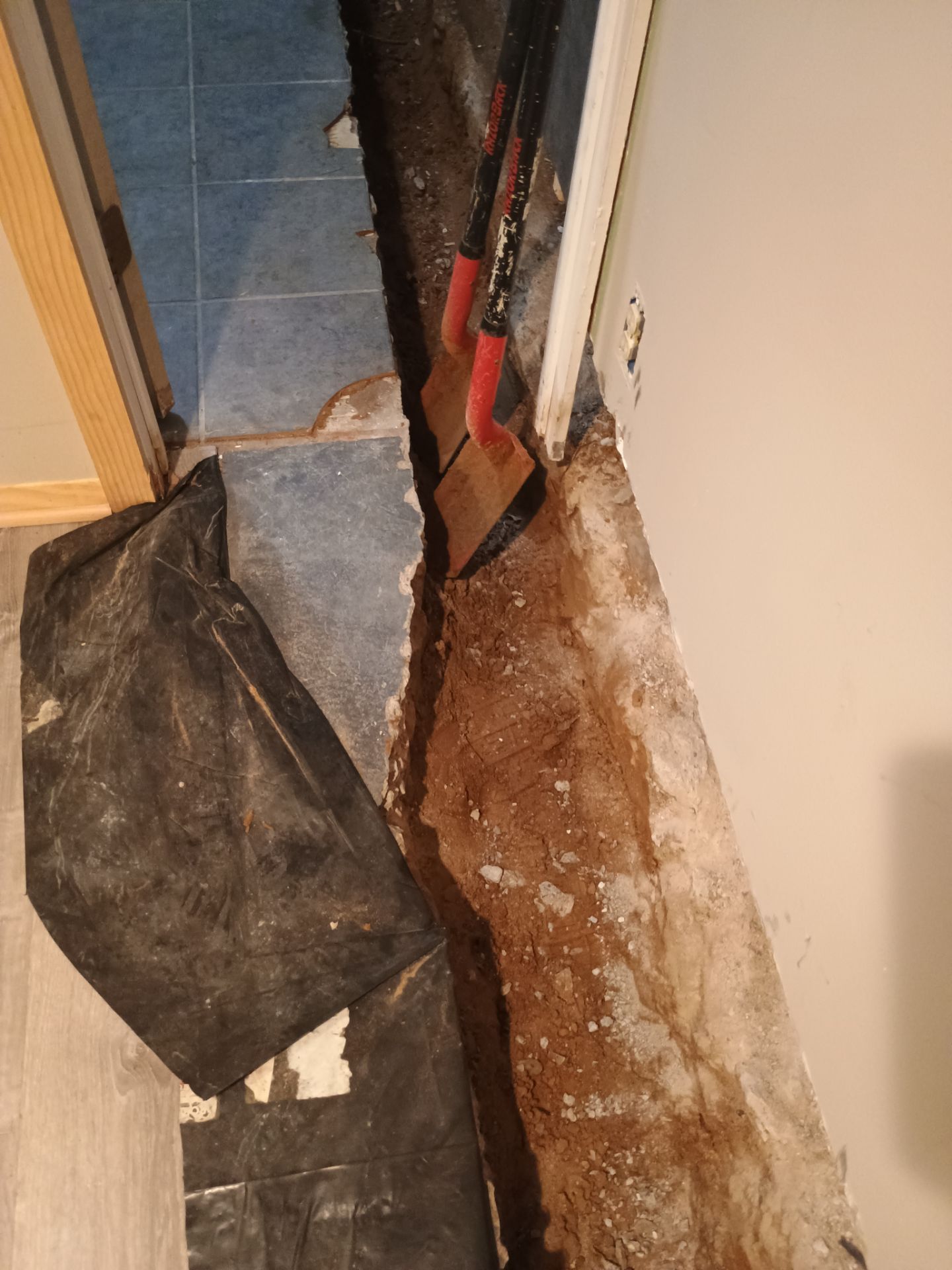 Drain Tile in Circle Pines by Waterproofing Northeast