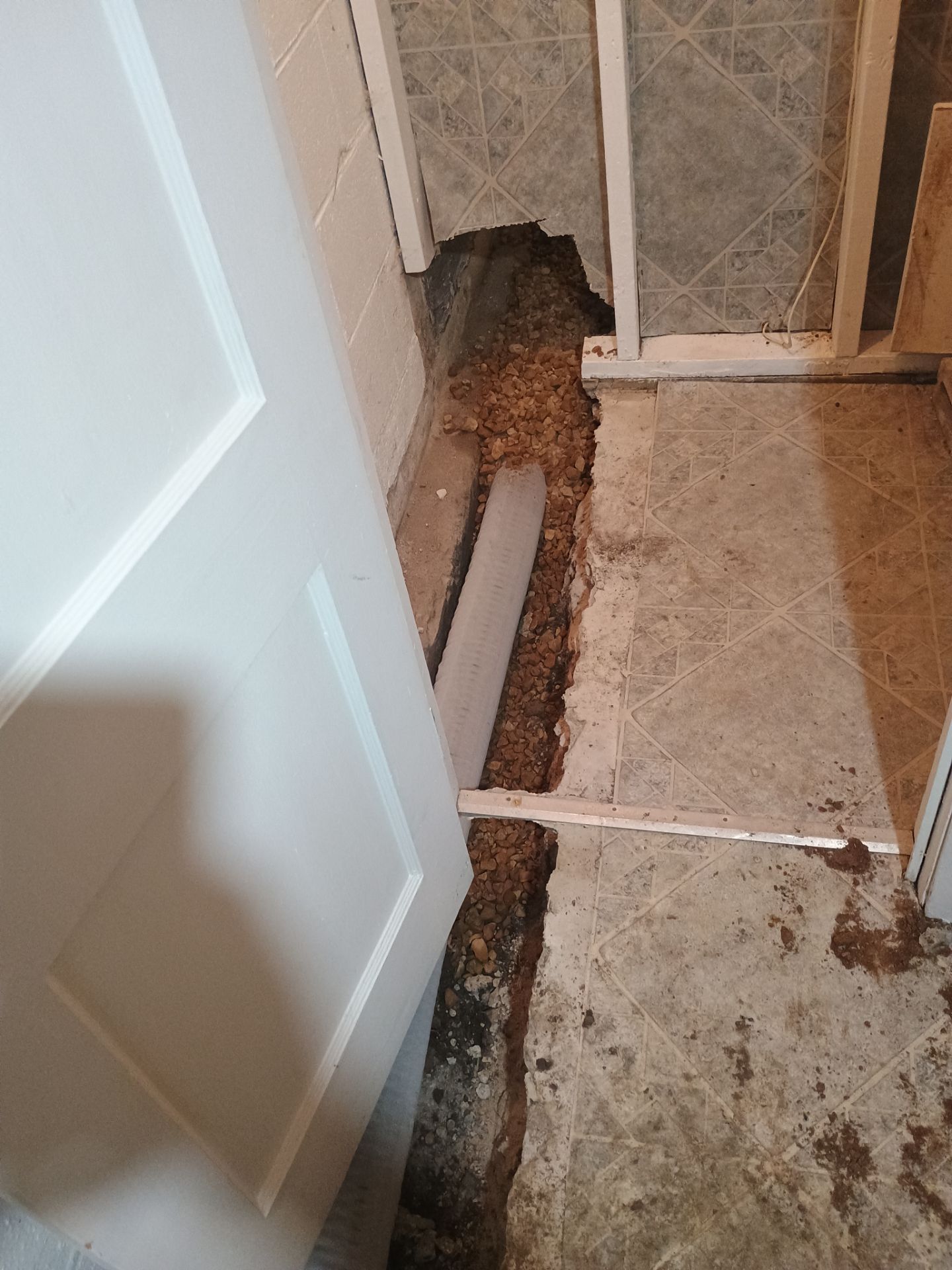 Drain Tile & a Sump Pump for our Property Management Partner by Waterproofing Northeast