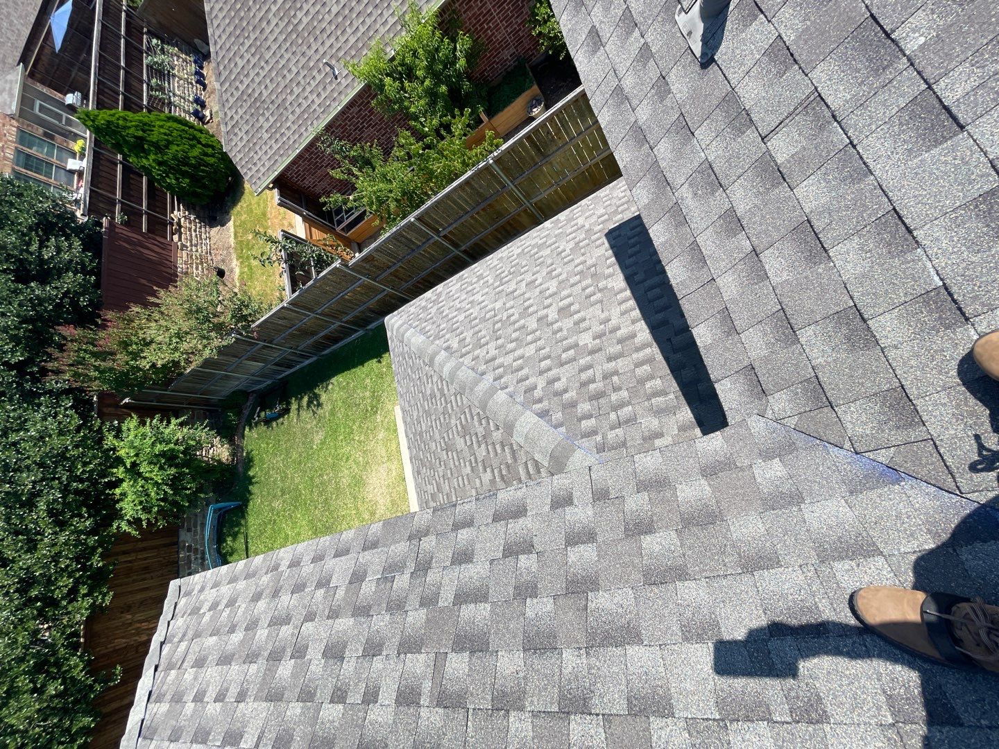 Major Hail Storm Full Roof and Gutter Replacement by First United Roofing & Construction