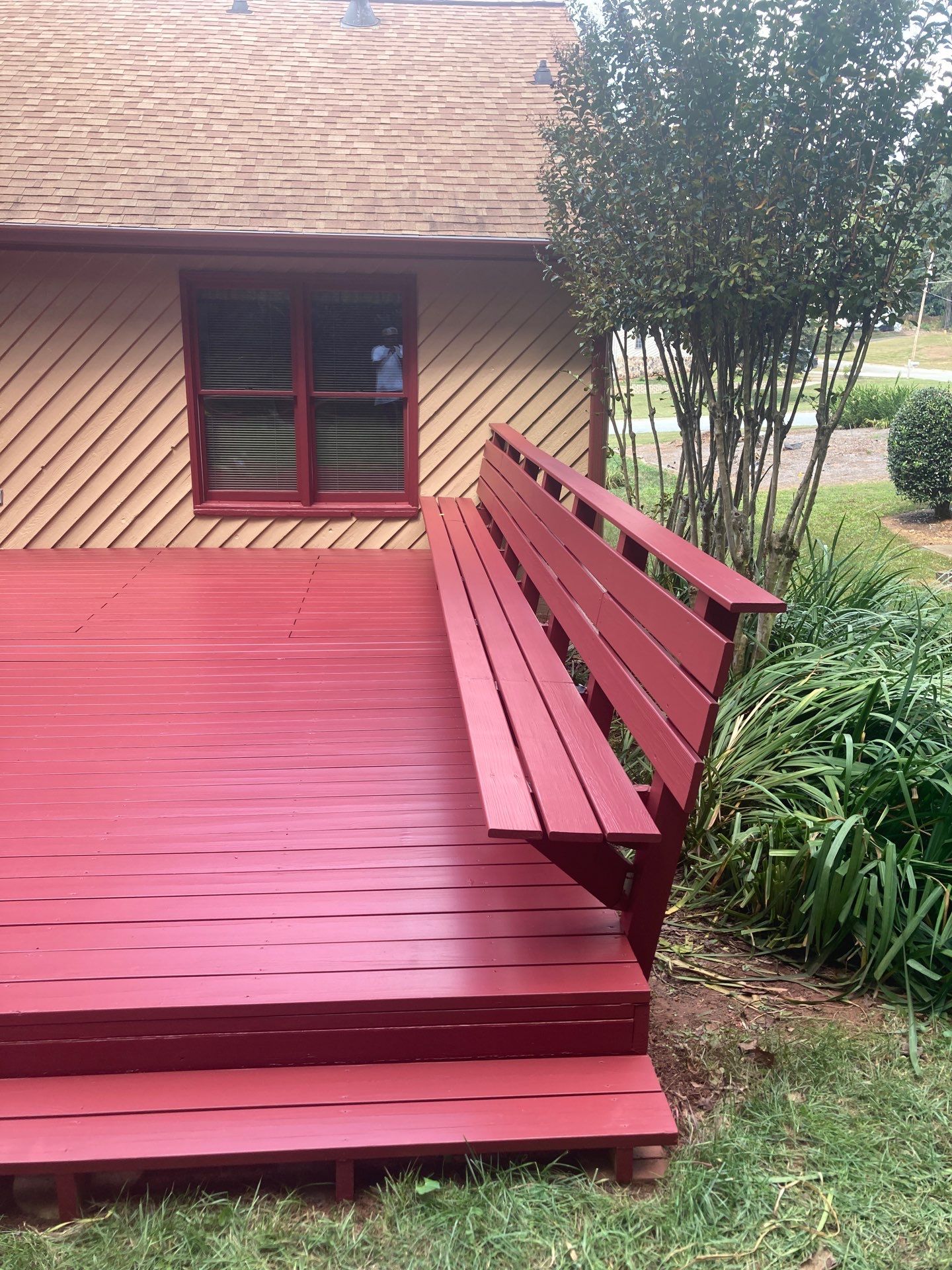 Exterior Painting and Deck Stain in Stone Mountain, GA by Nelson Exteriors
