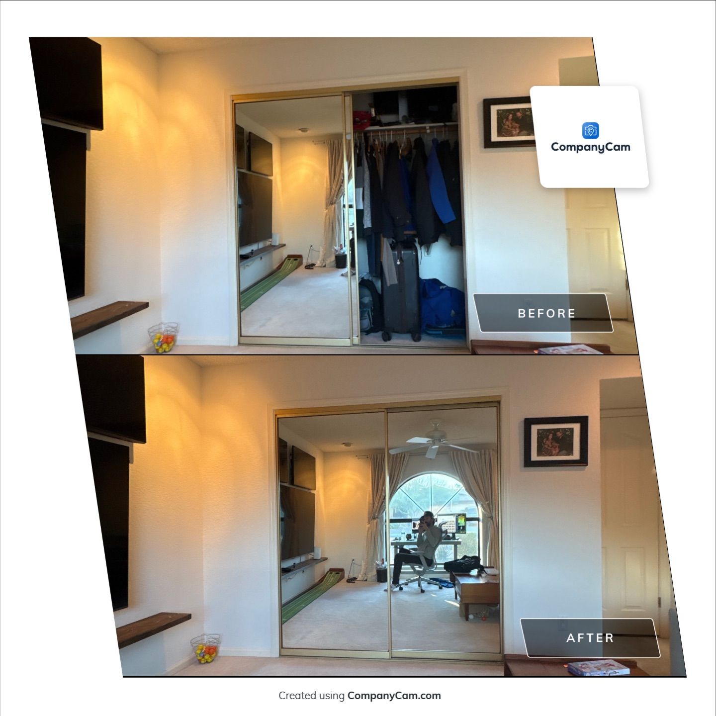 Office Remodel by CompanyCam Sales Demo