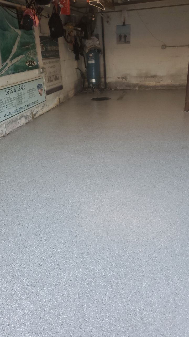 Garage Floor In Mt. Everest by Spectrum Painting, LLC