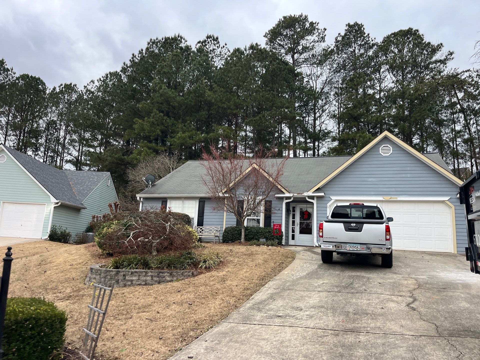 Rotten Wood Replacement using Hardie Trim by Nelson Exteriors 