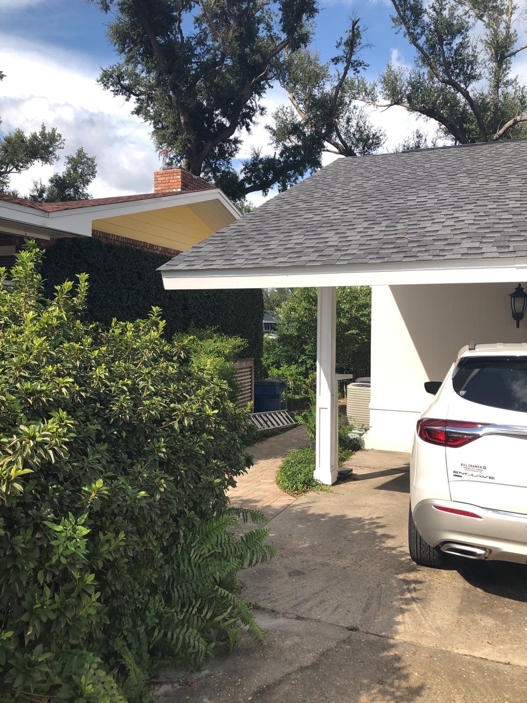 Seamless Gutter Installation using White K-Style Gutters by Gutter Professors