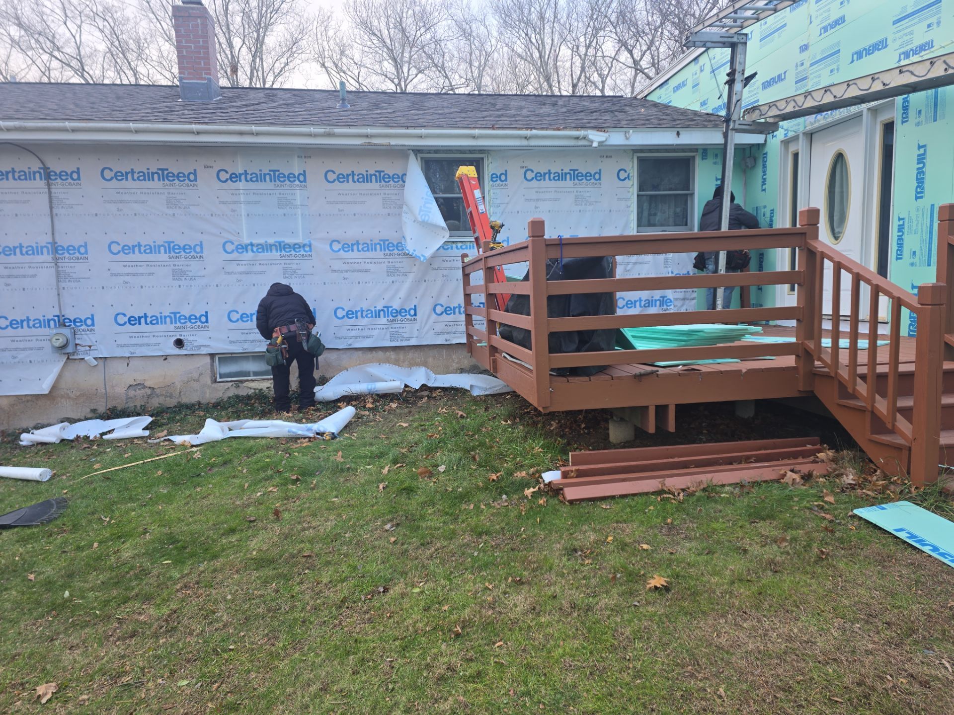 Beautiful siding transformation with Cert. Monogram D/4 x 12'6" Clapboard, Forest by DiGiorgi Roofing and Siding Inc