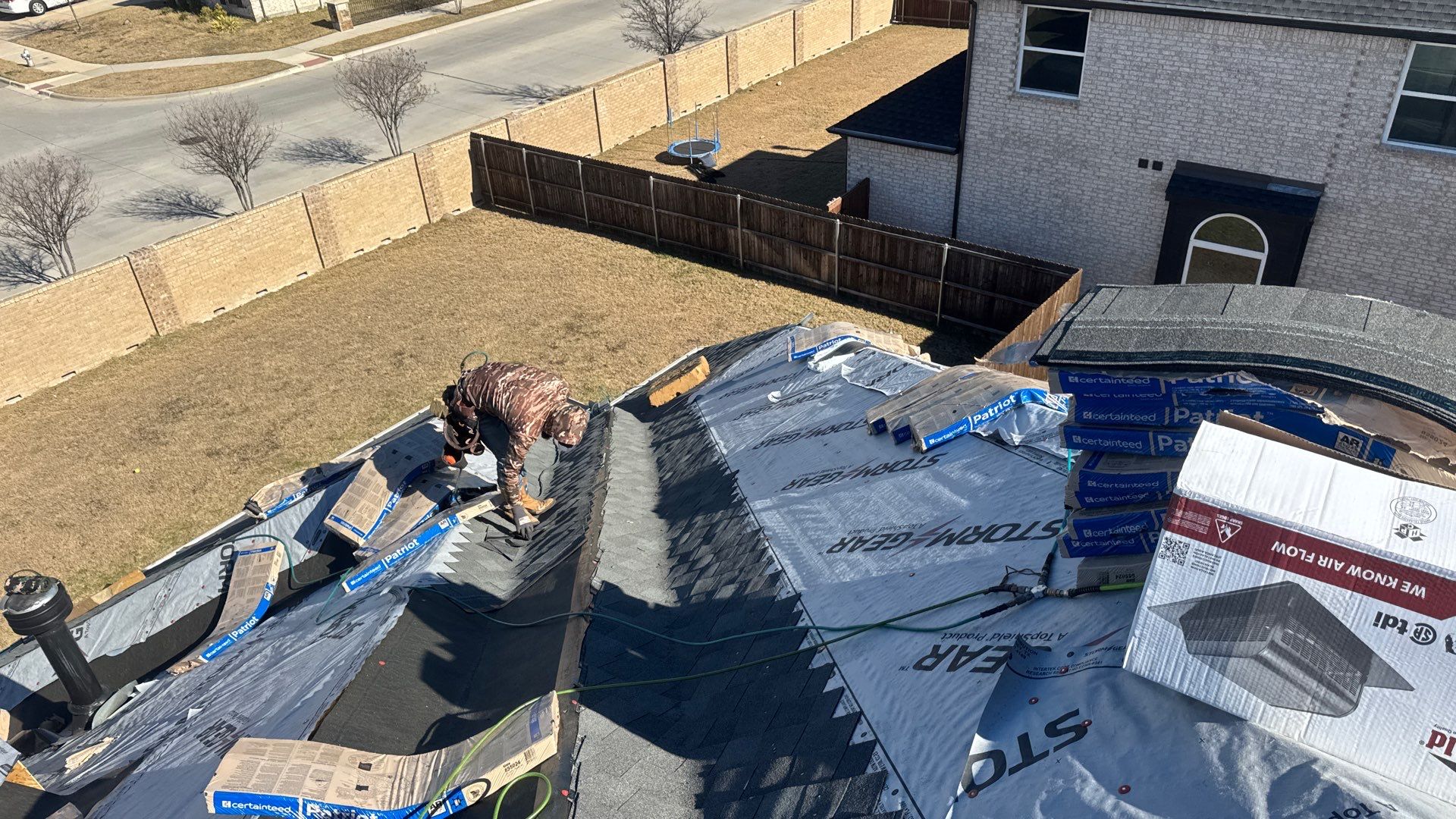 Project in Wylie by Rhino Roofing and General Contracting, LLC