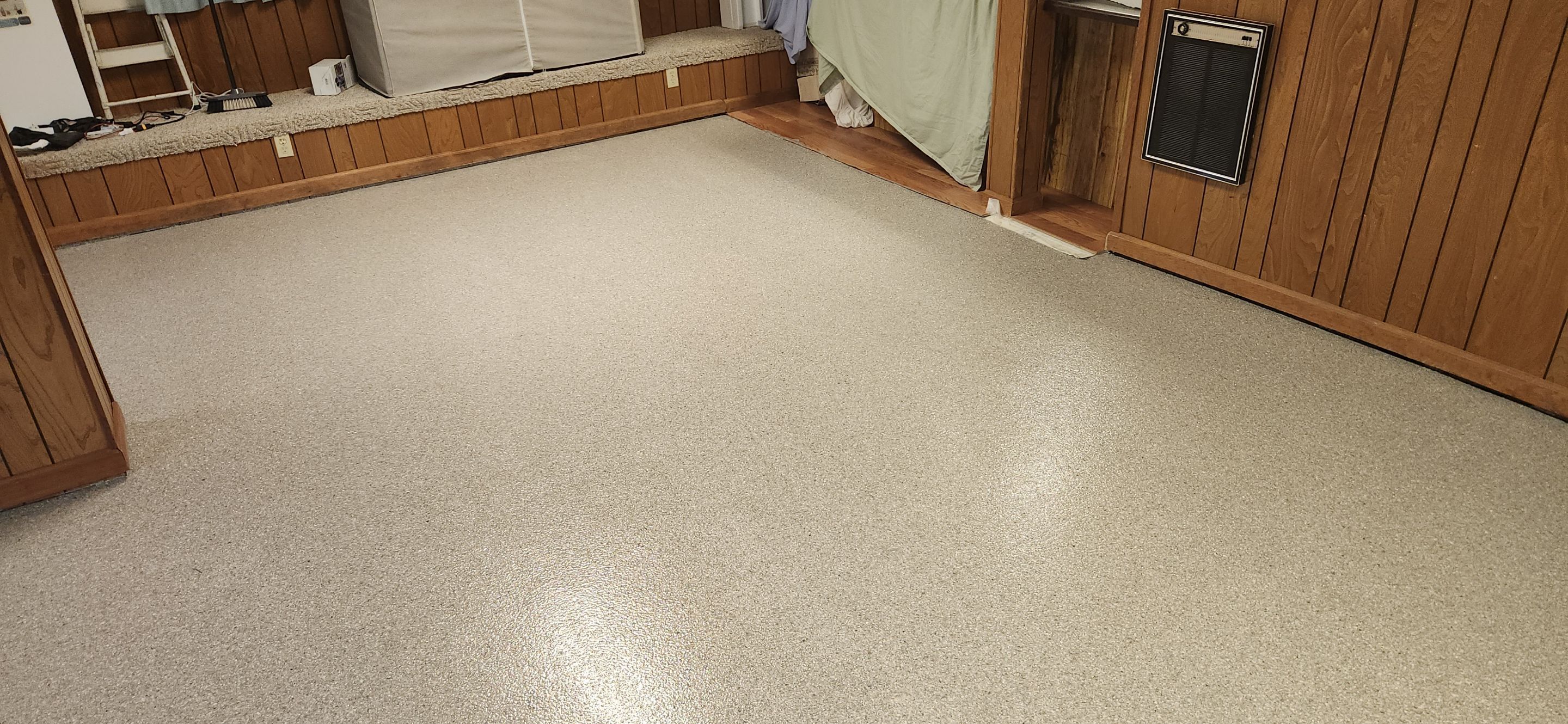 Basement using Pumice by Elite Floor Solutions