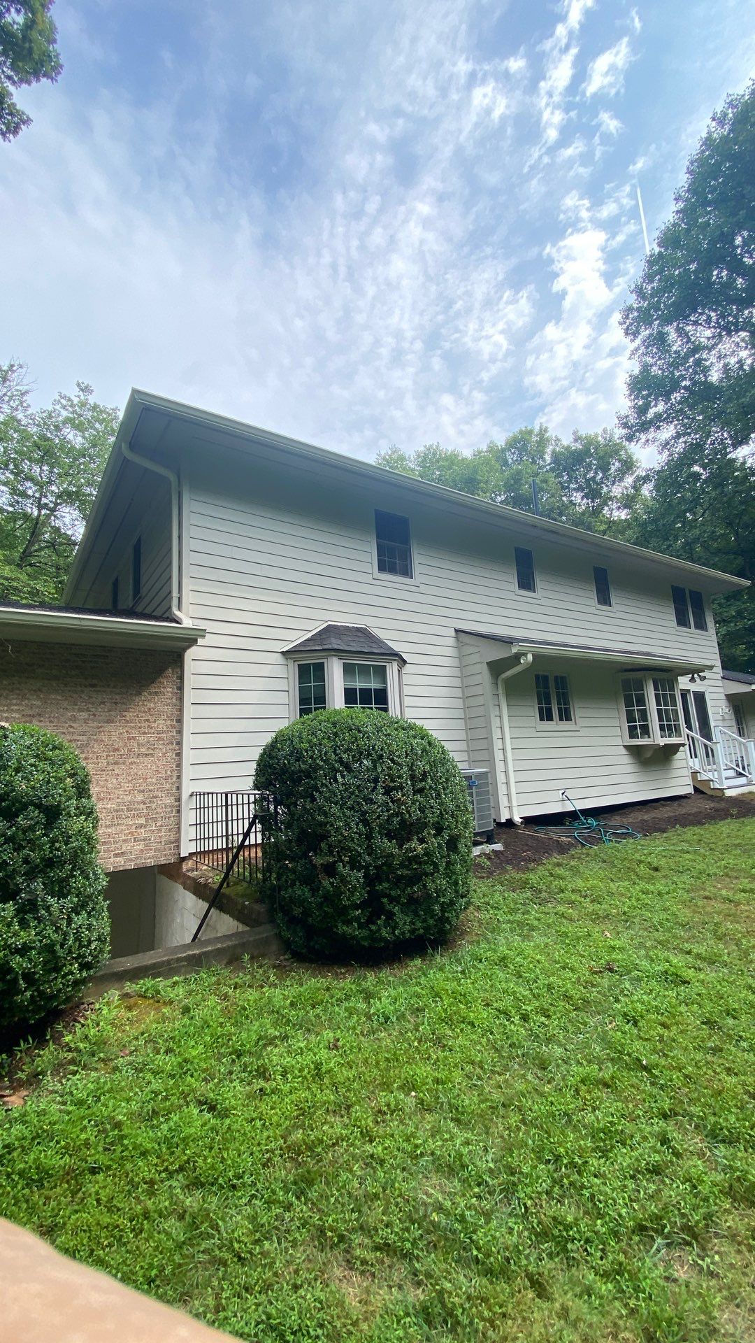 Great Falls: Siding Replacement with James Hardie Statement Beaded Plank in Cobblestone by RM Banning, Inc.