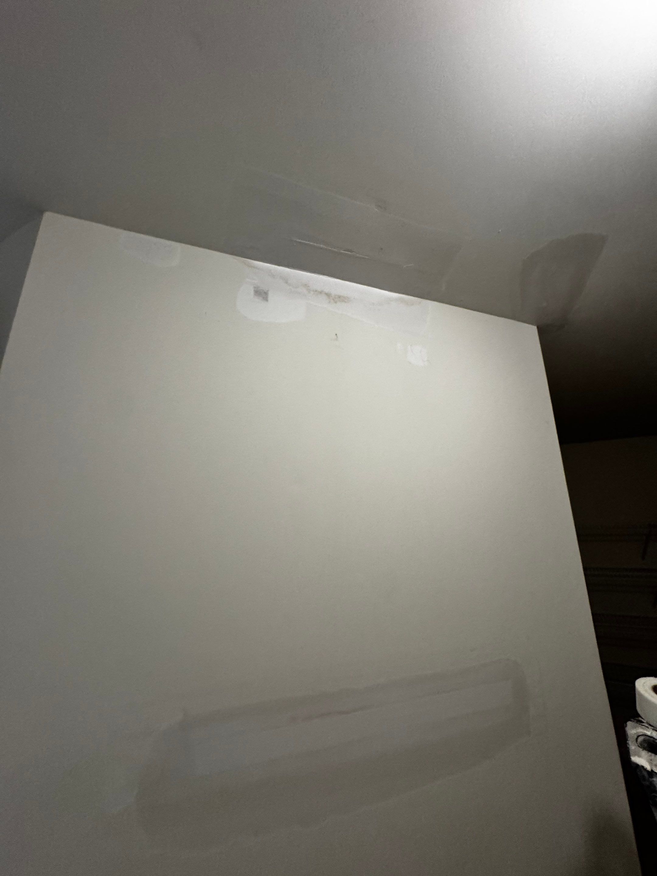 Water Damaged Closet Ceiling and Drywall Repair by PGP Surface Solutions, LLC