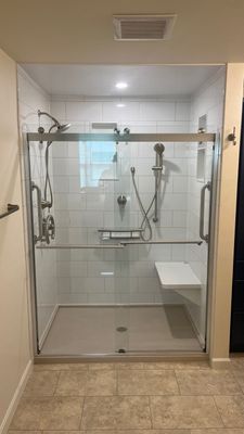 Custom Onyx Shower Base