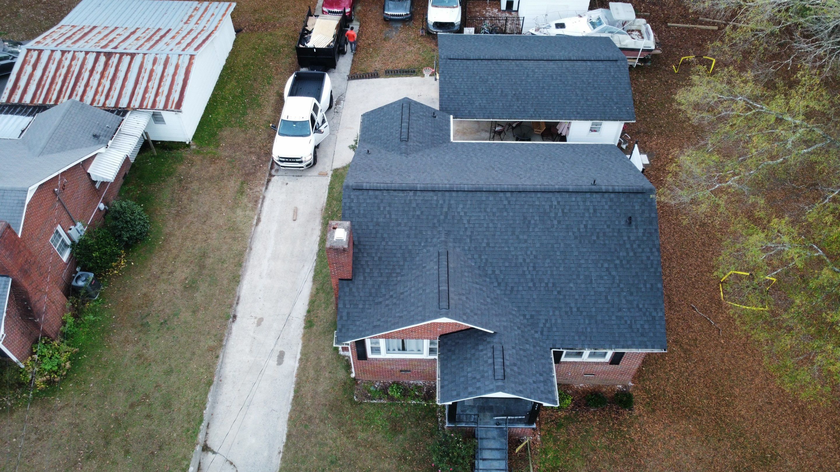 Roof replacement by hail and wind damage by Just Brilliant Restoration JBR