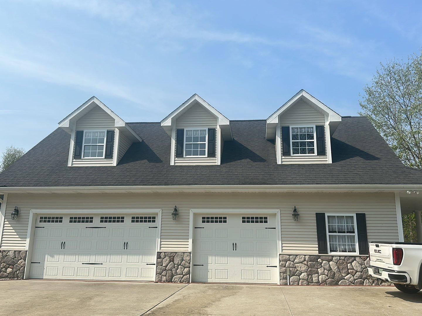 Re-roofing After A Hail Storm in Howell by Acme Exteriors