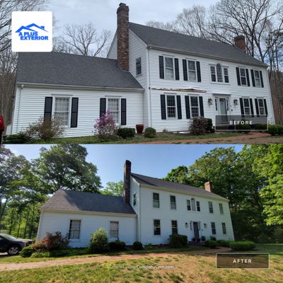 Siding Installation using certainteed monogram 4" double 4