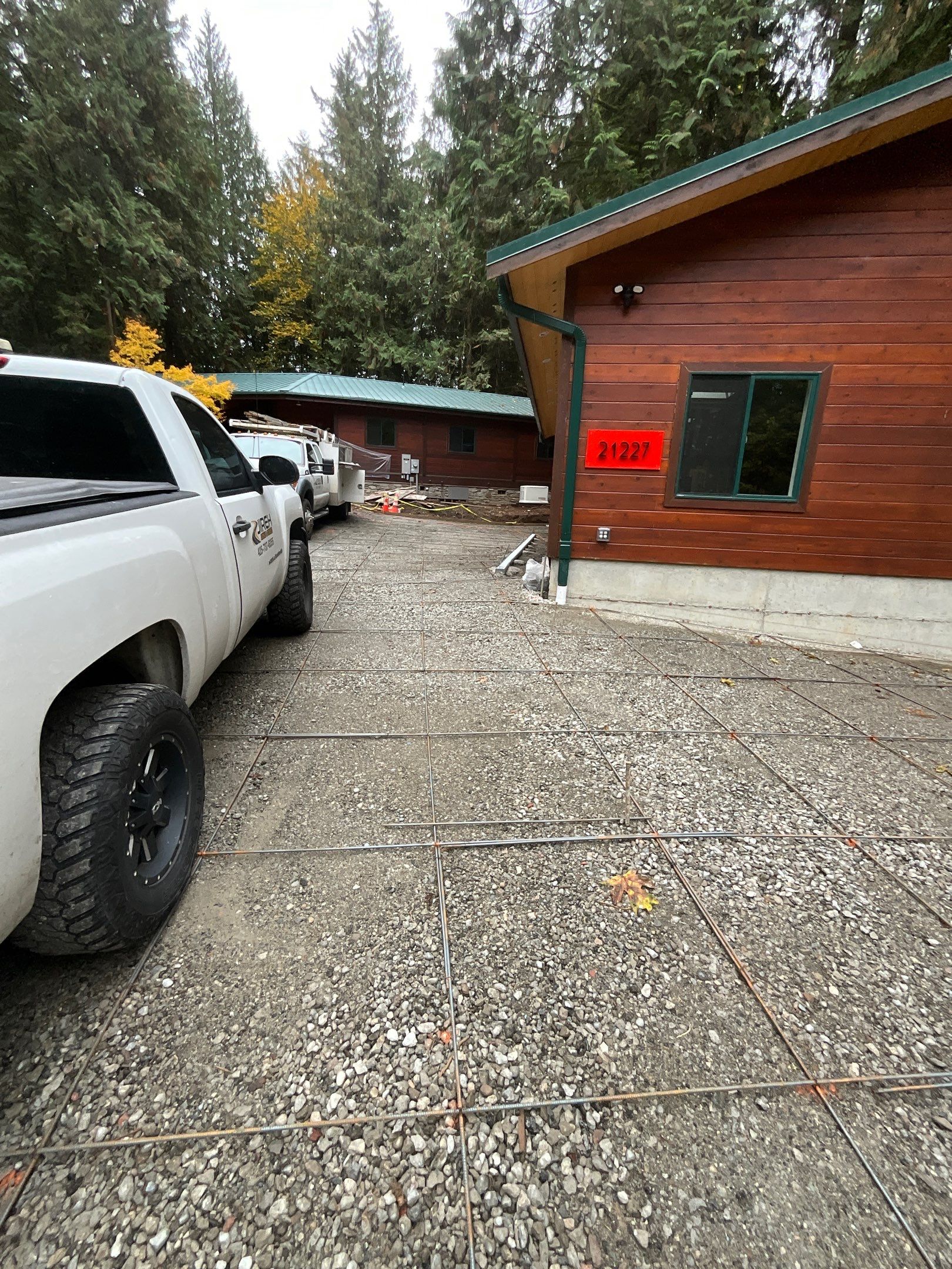 Pia | Custom Concrete Driveway, Walkway & Floating Steps by Jireh Asphalt & Concrete Inc 