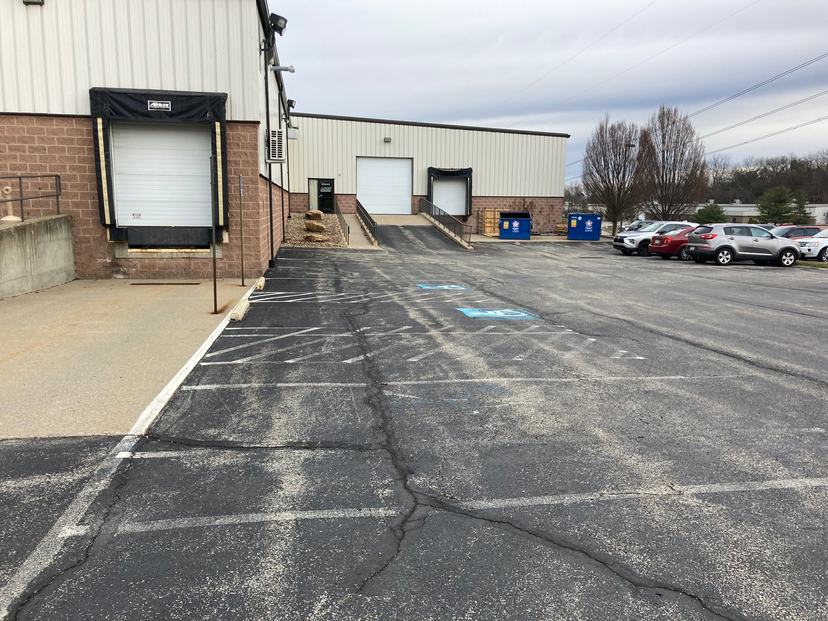 Asphalt Resurface Commercial Park Lot using asphalt by Brant's Asphalt