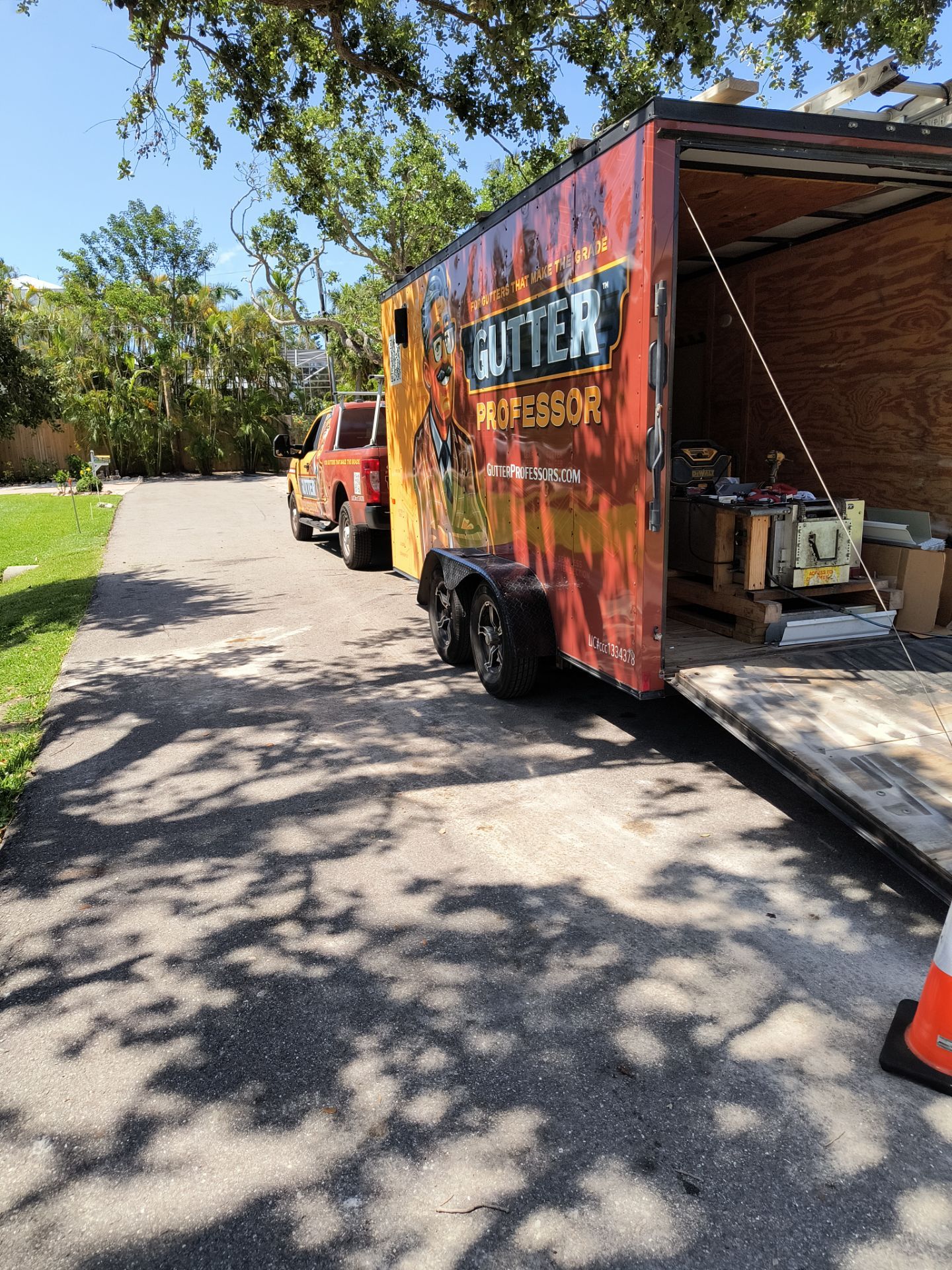 Custom Downspouts with Splash Guards in Sarasota FL by Gutter Professors
