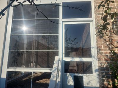 Screen Under w/Vinyl Flexiglaze windows