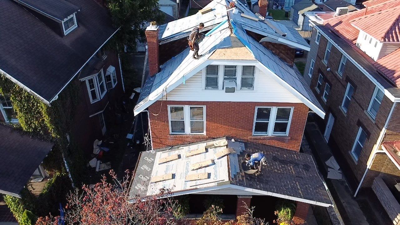 Adkins Project  by Fahey Roofing + Contracting