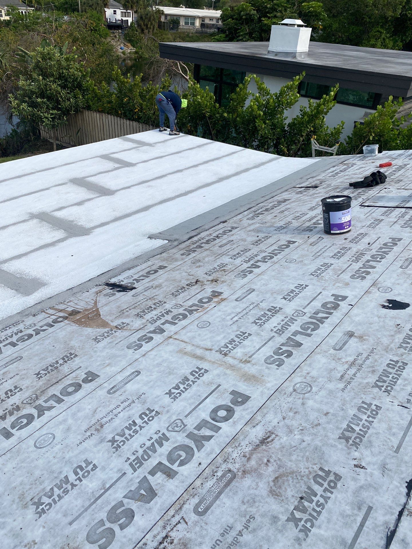 Residential Roofing Installation using WestLake Roofing Tile by BLUES BROTHERS ROOFING