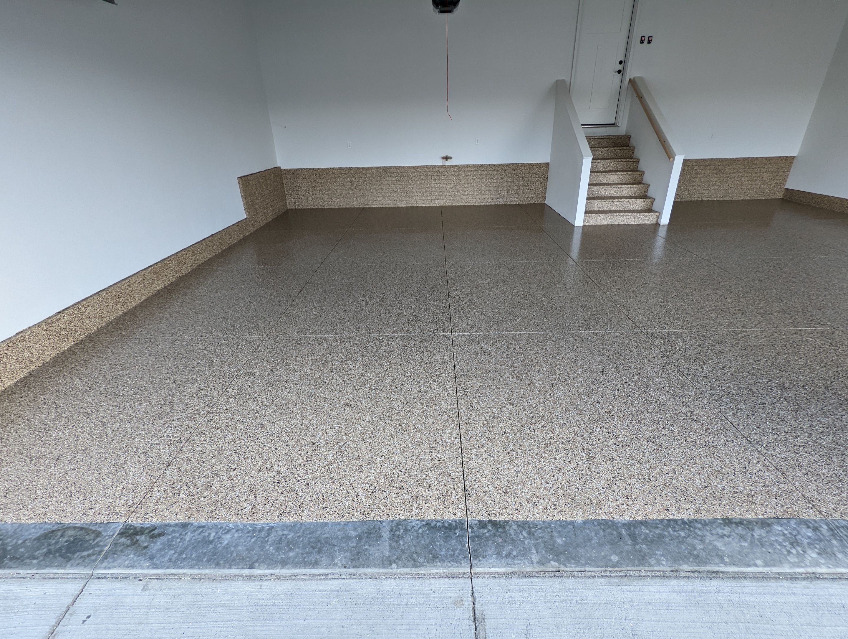 Garage using Sandstone by Select Painting, Coatings & Garage Cabinets