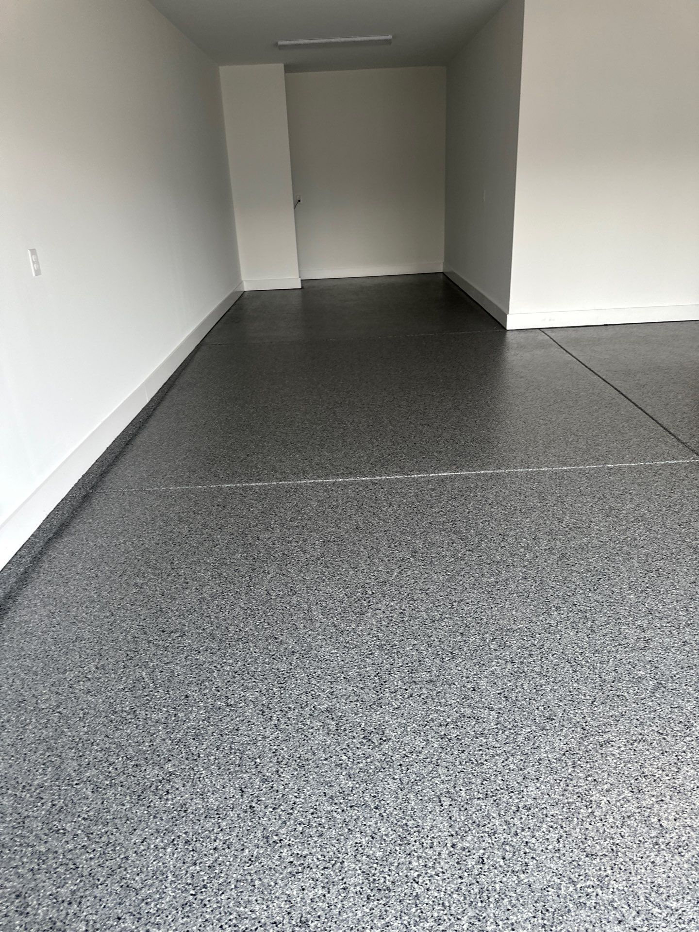 Garage Floor Coating using Nightfall by My Garage Floor Guys