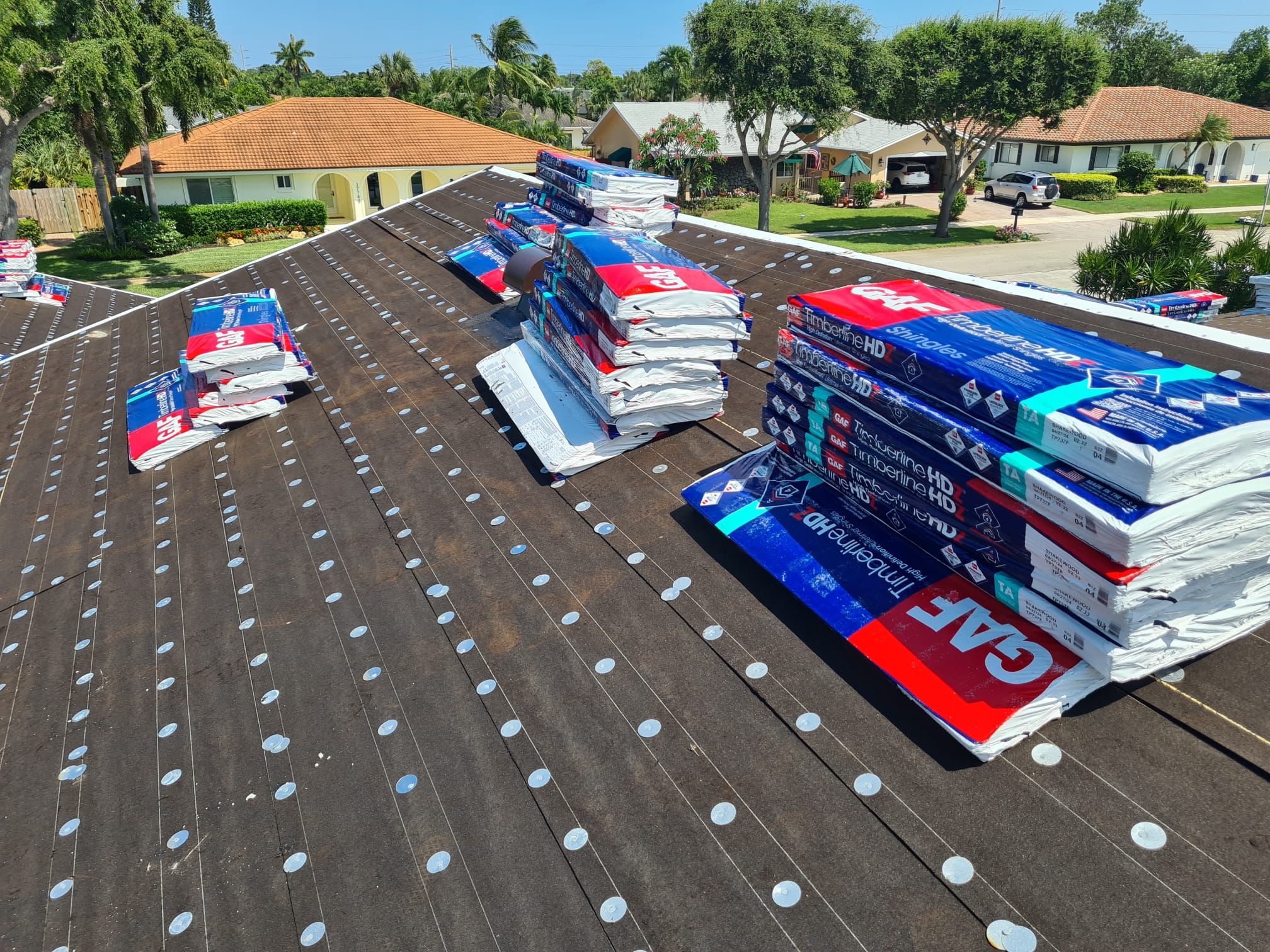 Residential Roofing Installation using GAF by BLUES BROTHERS ROOFING